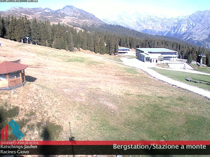 Archived image Webcam Trentino: Top Station Ratschings-Jaufen