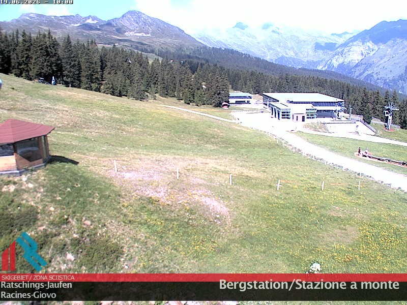 Archiv Foto Webcam Bergstation Skigebiet Ratschings-Jaufen