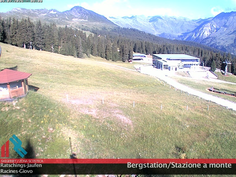 Archiv Foto Webcam Bergstation Skigebiet Ratschings-Jaufen