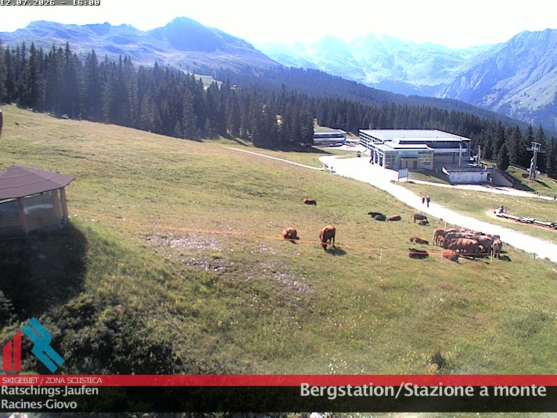 Archived image Webcam Trentino: Top Station Ratschings-Jaufen
