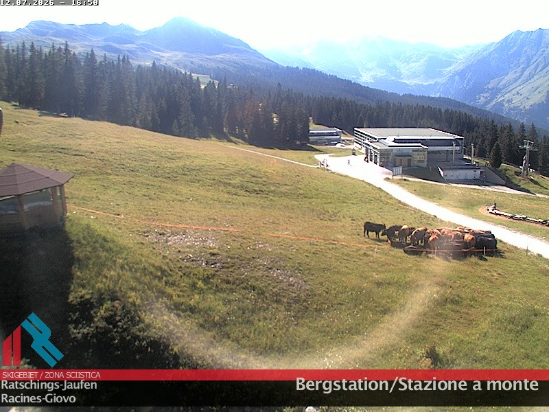 Archived image Webcam Trentino: Top Station Ratschings-Jaufen