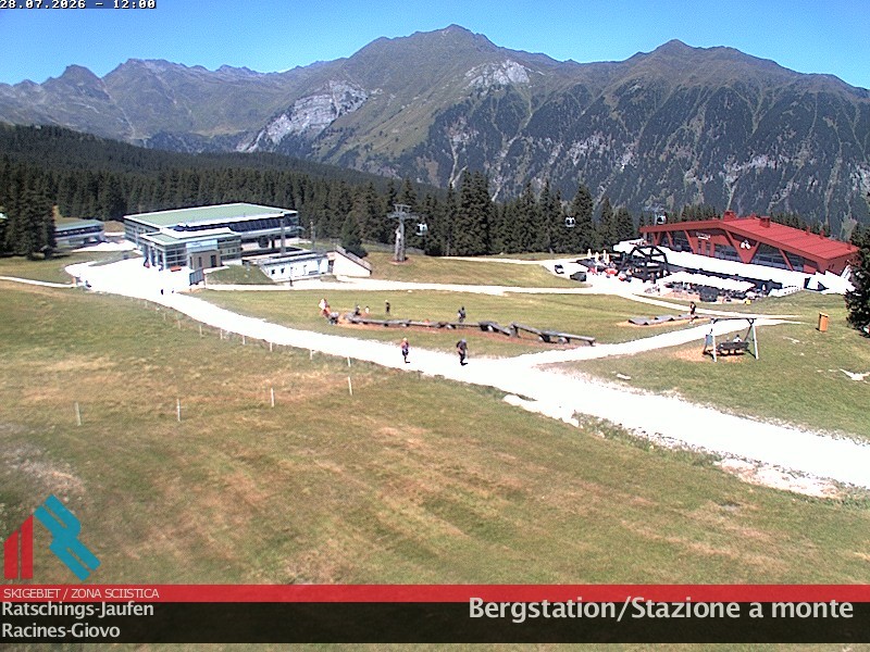 Archived image Webcam Trentino: Top Station Ratschings-Jaufen
