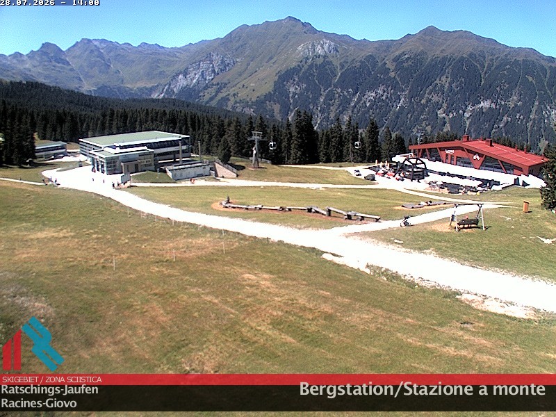 Archived image Webcam Trentino: Top Station Ratschings-Jaufen