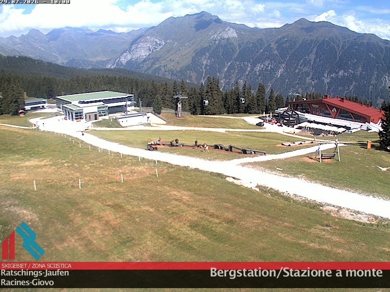 Archived image Webcam Trentino: Top Station Ratschings-Jaufen