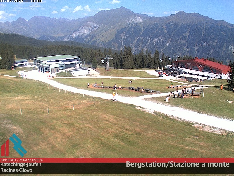 Archived image Webcam Trentino: Top Station Ratschings-Jaufen