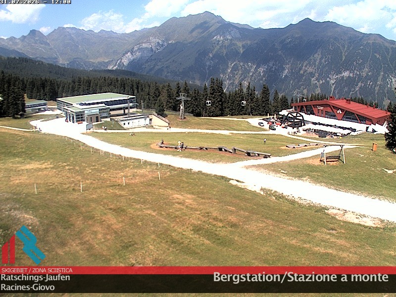 Archived image Webcam Trentino: Top Station Ratschings-Jaufen