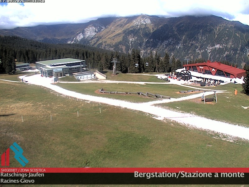 Archived image Webcam Trentino: Top Station Ratschings-Jaufen