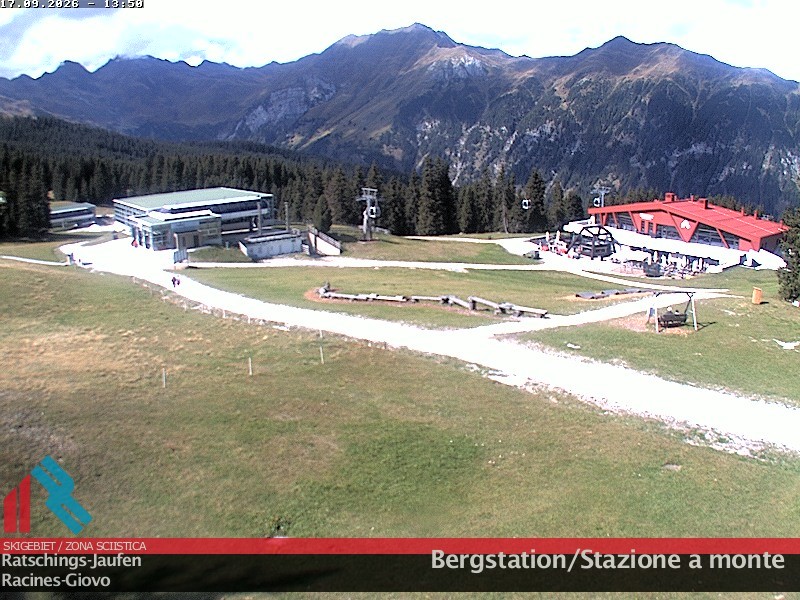Archived image Webcam Trentino: Top Station Ratschings-Jaufen