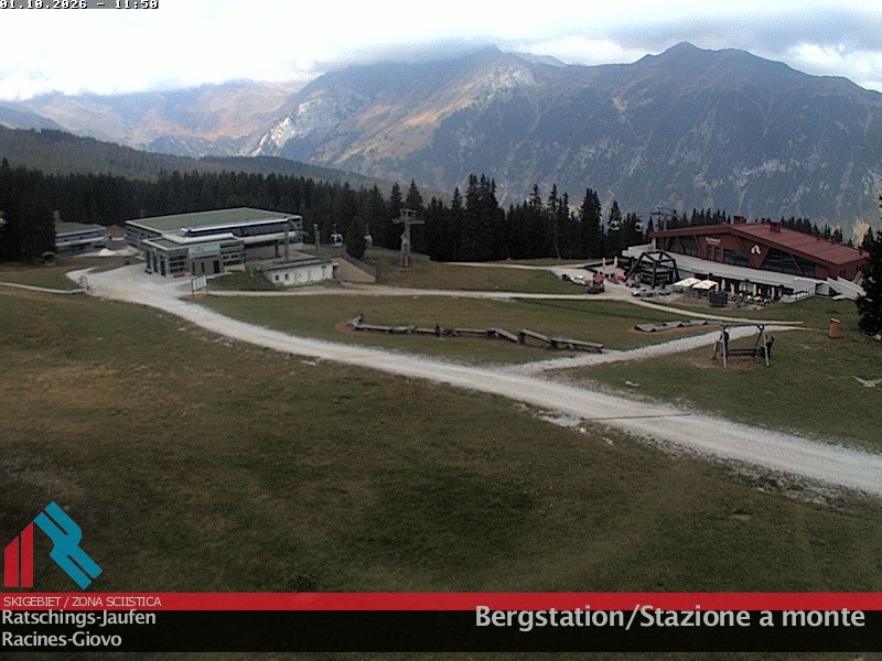 Archived image Webcam Trentino: Top Station Ratschings-Jaufen
