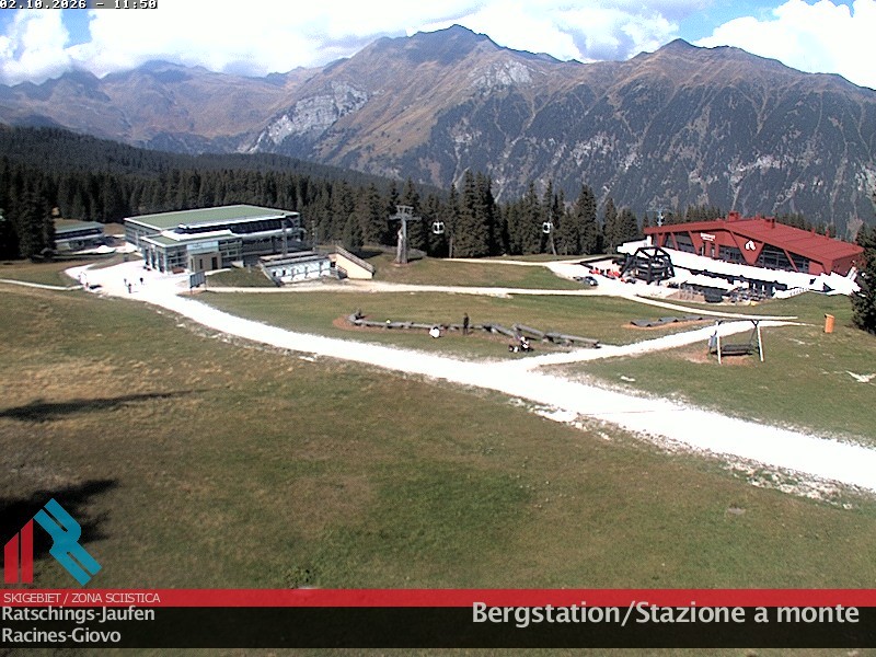 Archived image Webcam Trentino: Top Station Ratschings-Jaufen