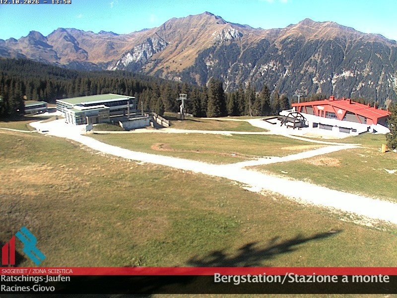 Archived image Webcam Trentino: Top Station Ratschings-Jaufen