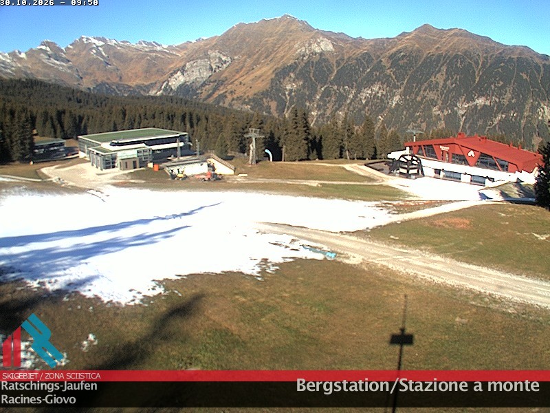 Archived image Webcam Trentino: Top Station Ratschings-Jaufen