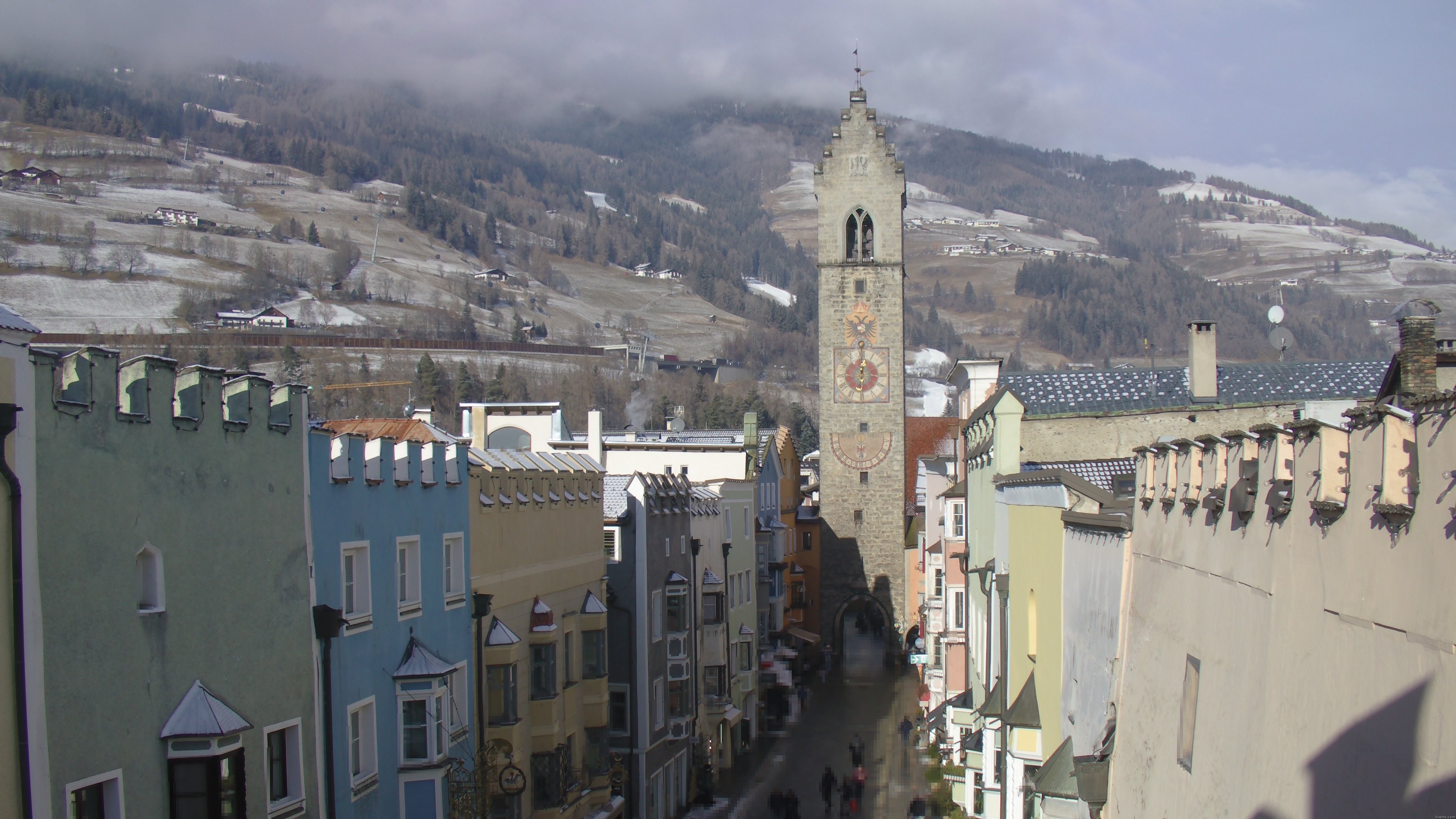 Archiv Foto Webcam Zwölferturm, Sterzing