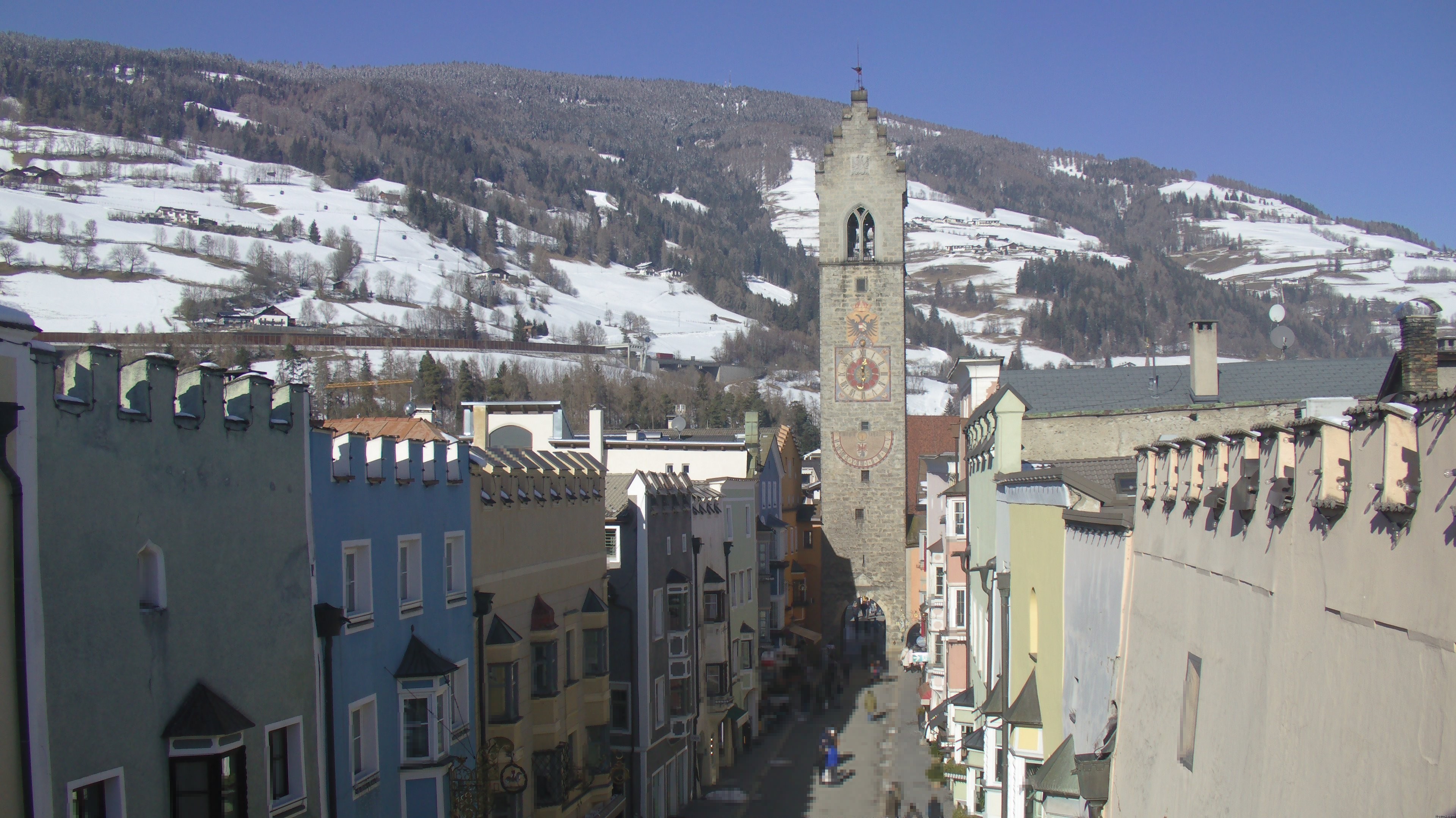 Archived image Webcam "Zwoelferturm" tower - Sterzing