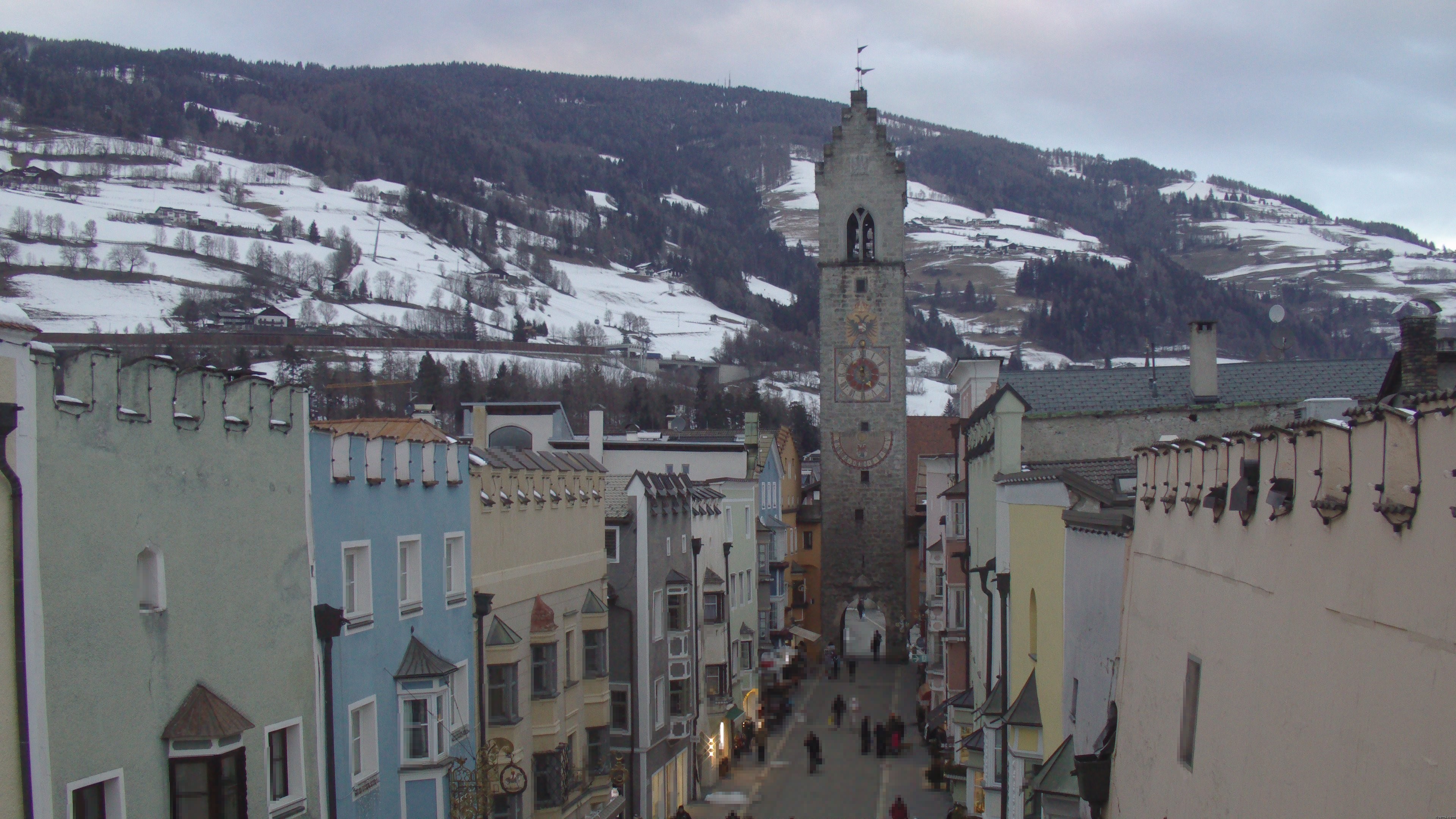 Archiv Foto Webcam Zwölferturm, Sterzing