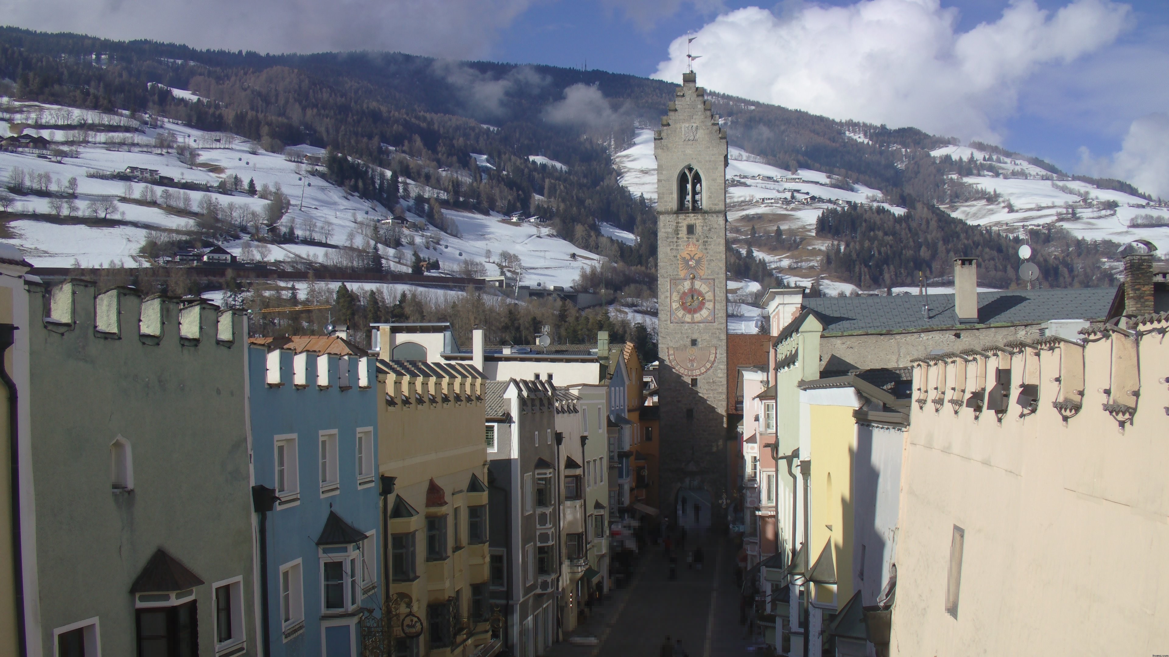 Archiv Foto Webcam Zwölferturm, Sterzing