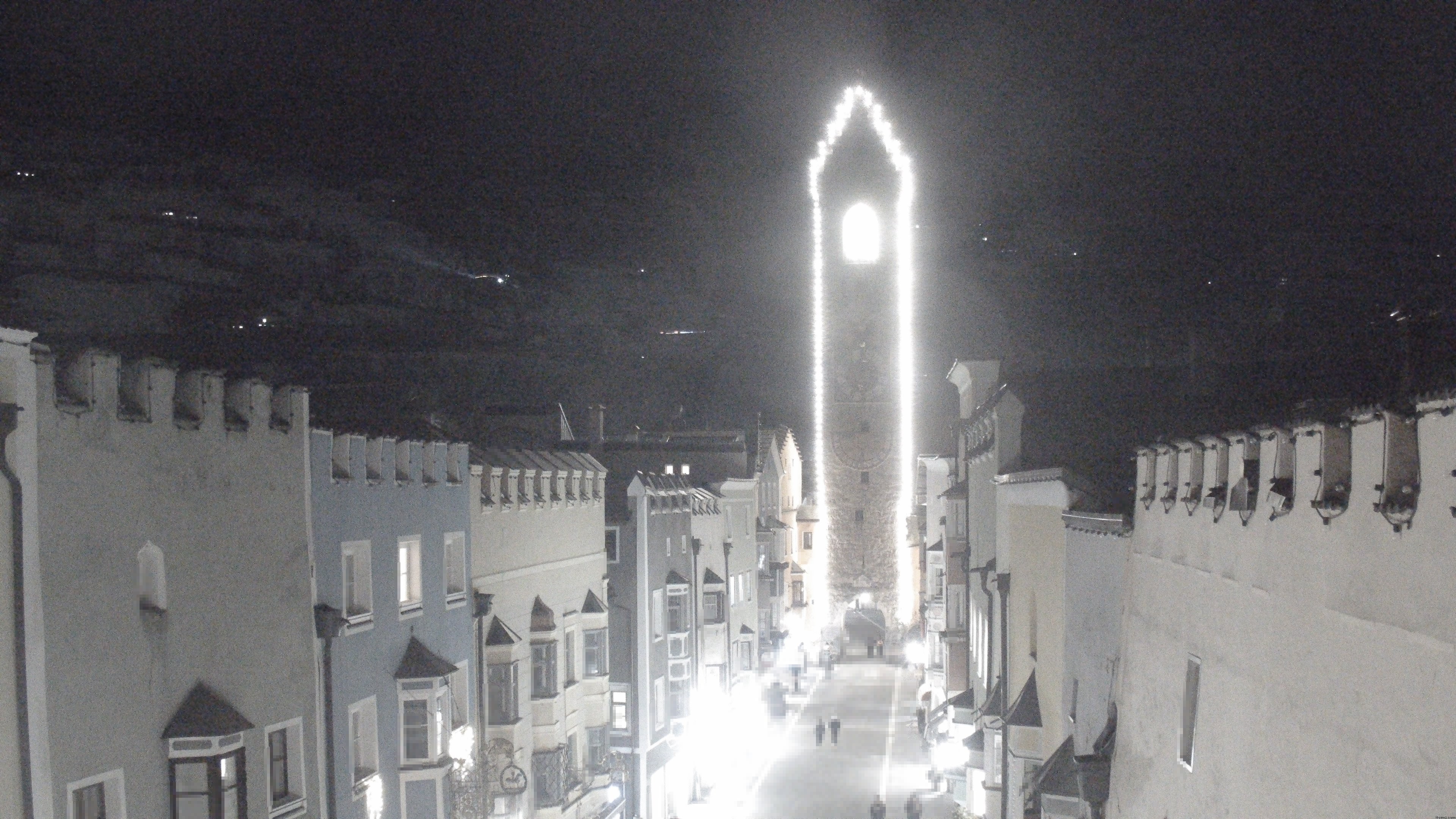 Archiv Foto Webcam Zwölferturm, Sterzing