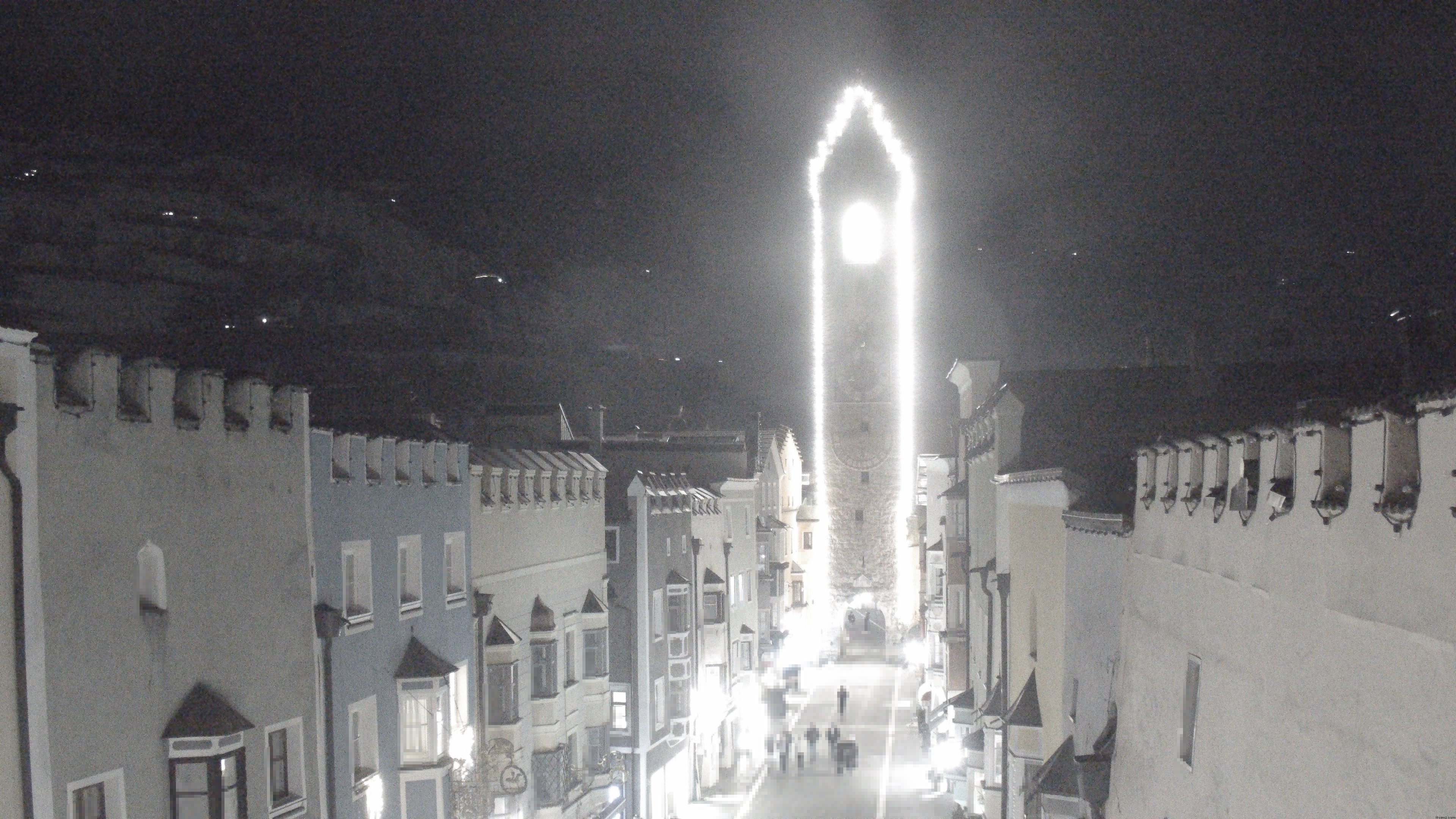 Archiv Foto Webcam Zwölferturm, Sterzing