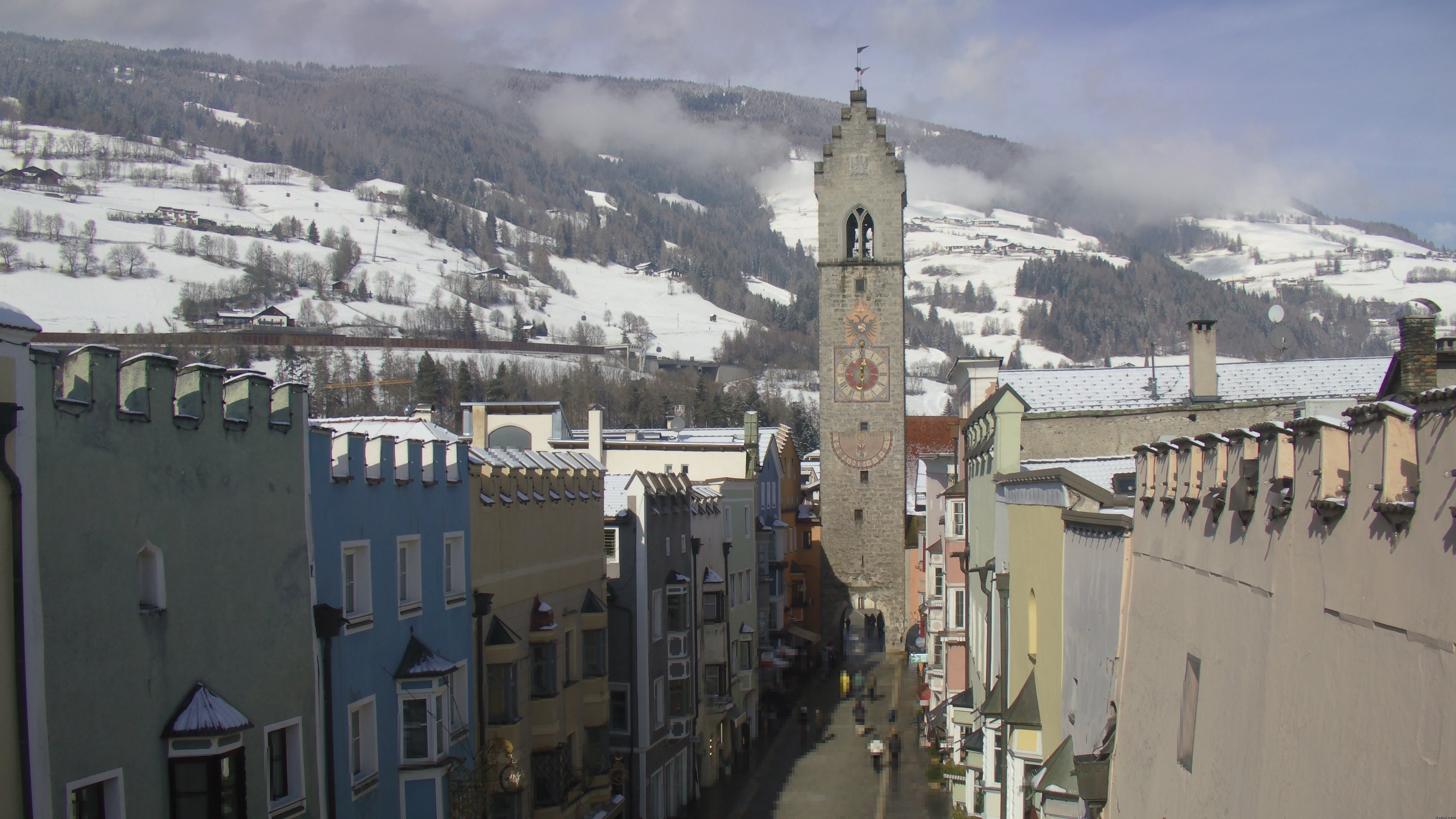Archived image Webcam "Zwoelferturm" tower - Sterzing