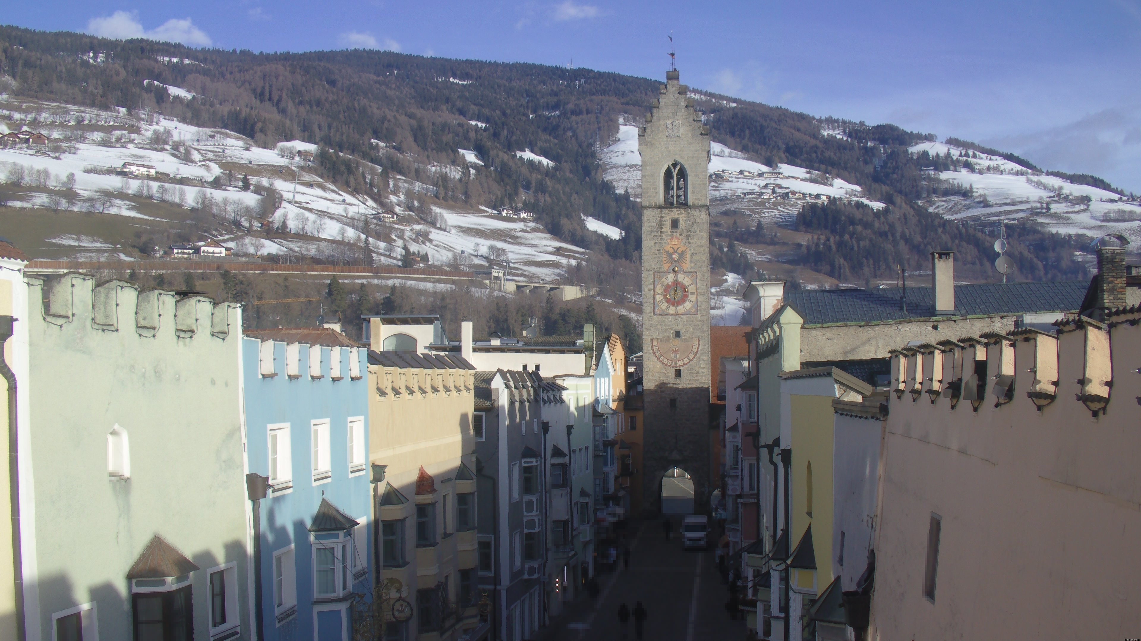 Archiv Foto Webcam Zwölferturm, Sterzing