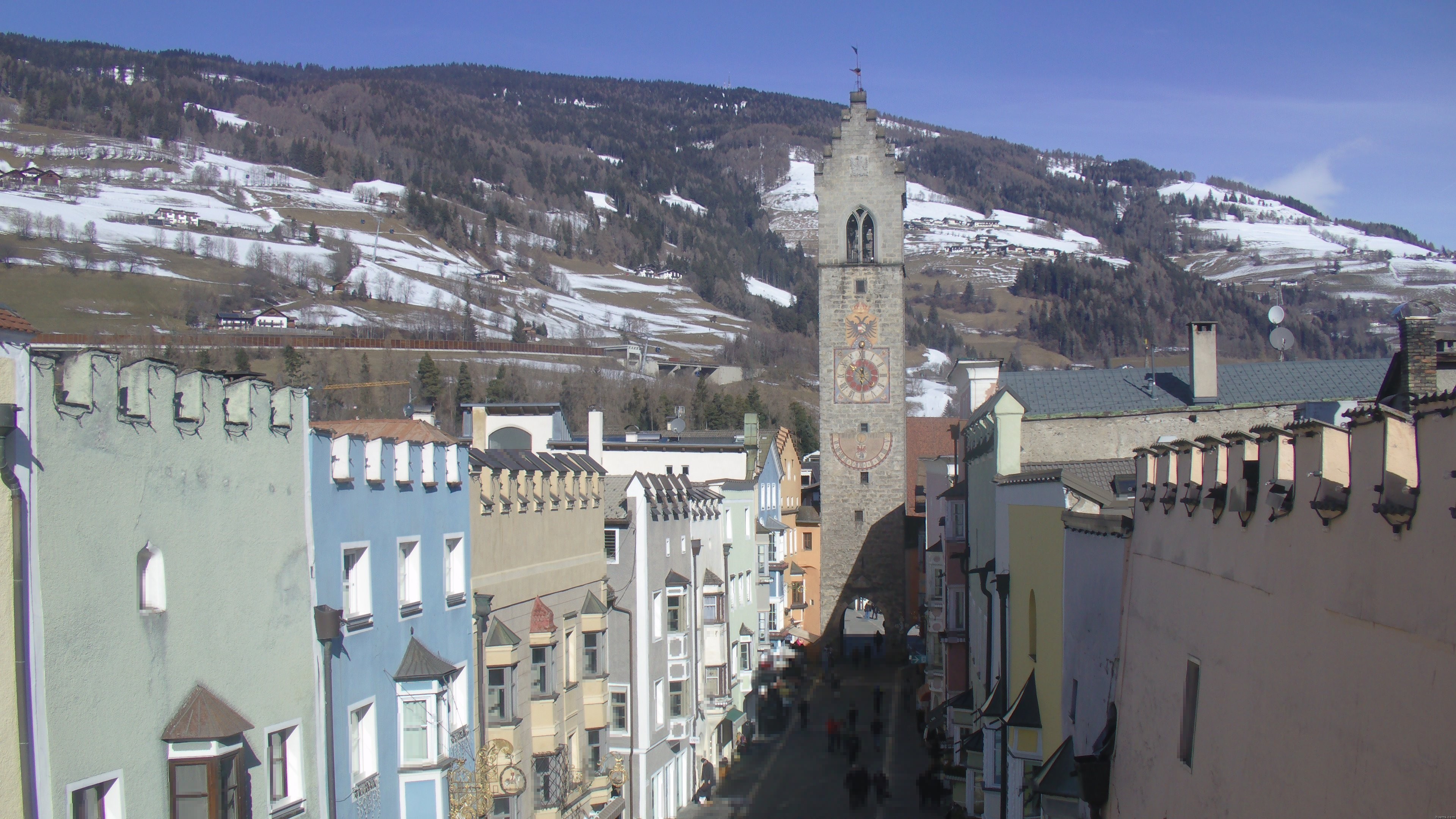 Archiv Foto Webcam Zwölferturm, Sterzing