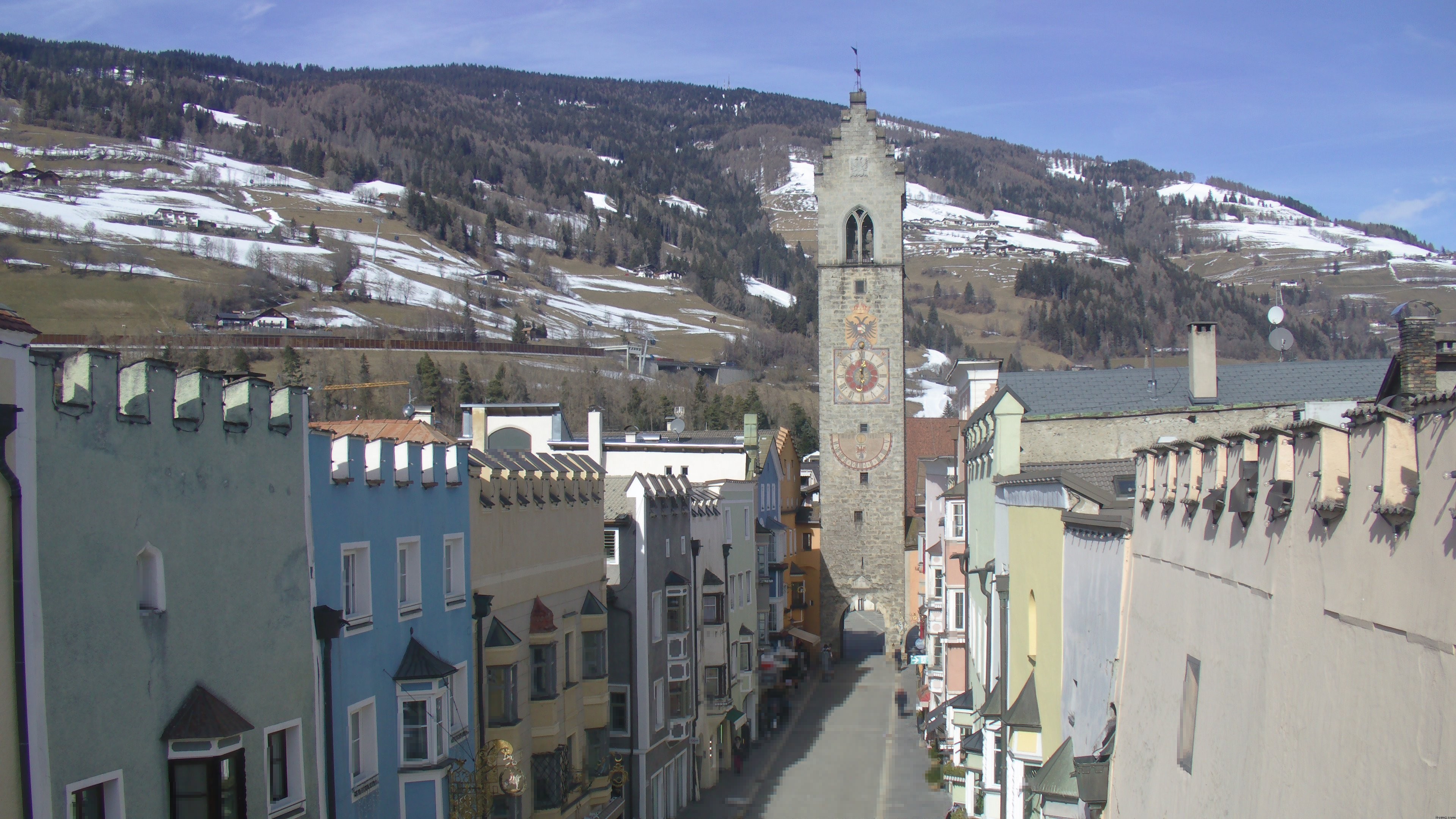 Archiv Foto Webcam Zwölferturm, Sterzing