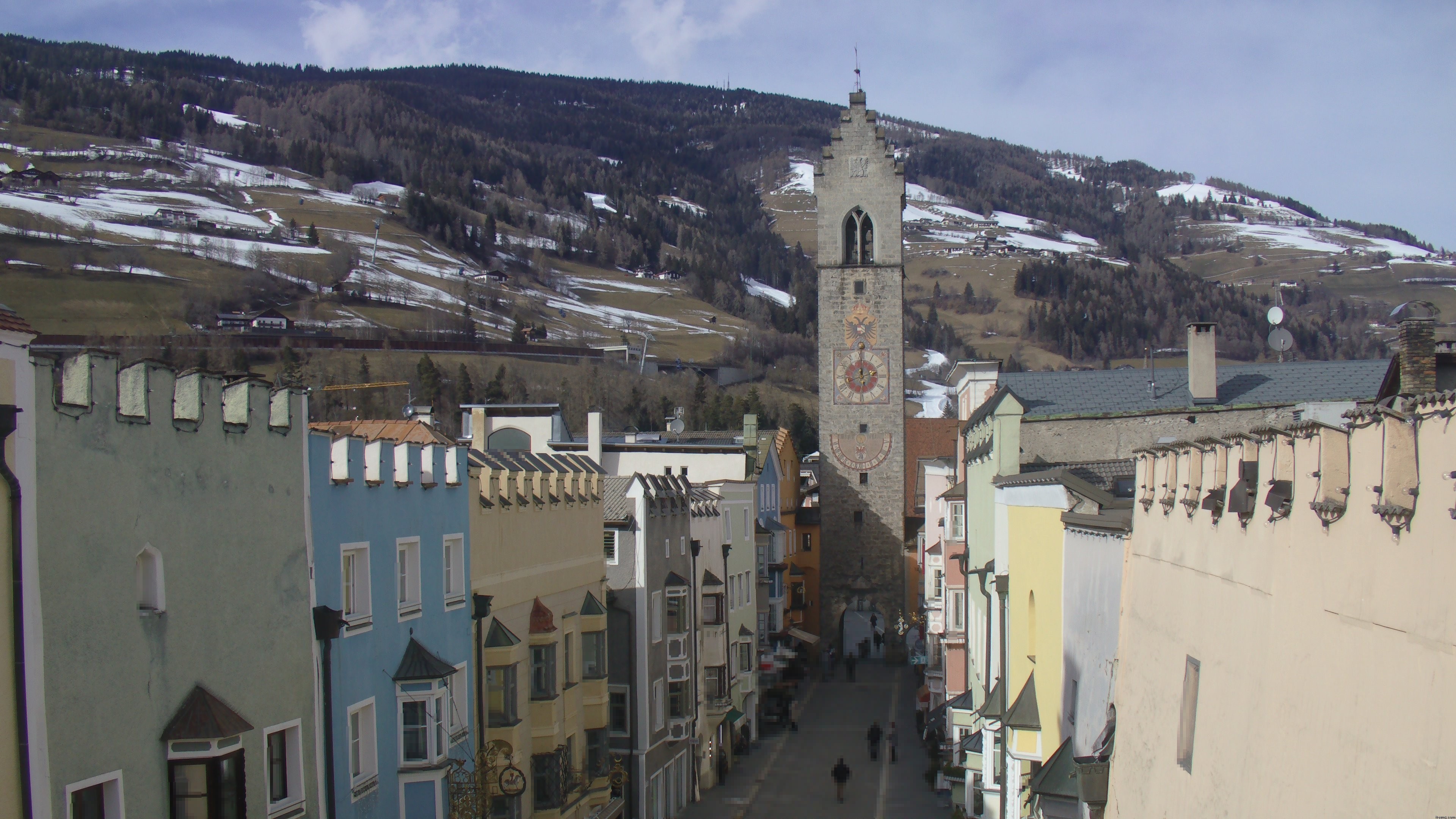 Archiv Foto Webcam Zwölferturm, Sterzing