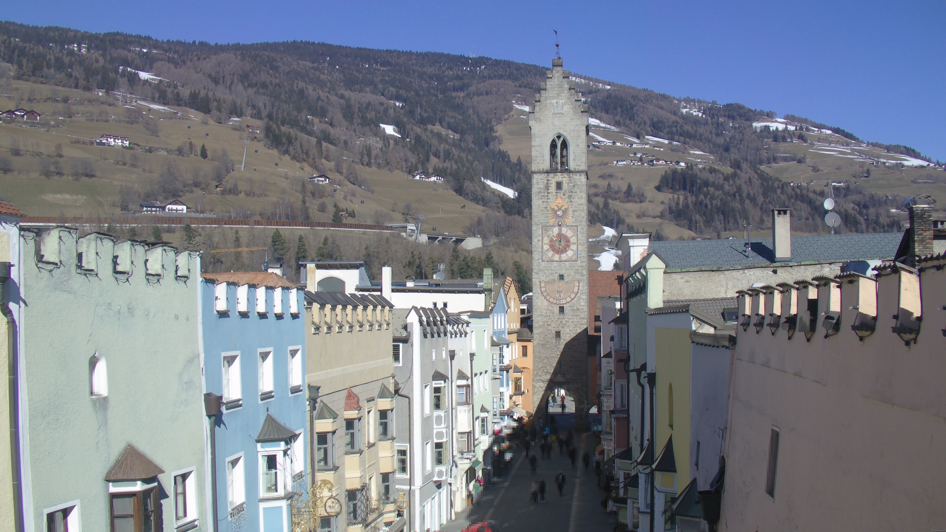 Archiv Foto Webcam Zwölferturm, Sterzing