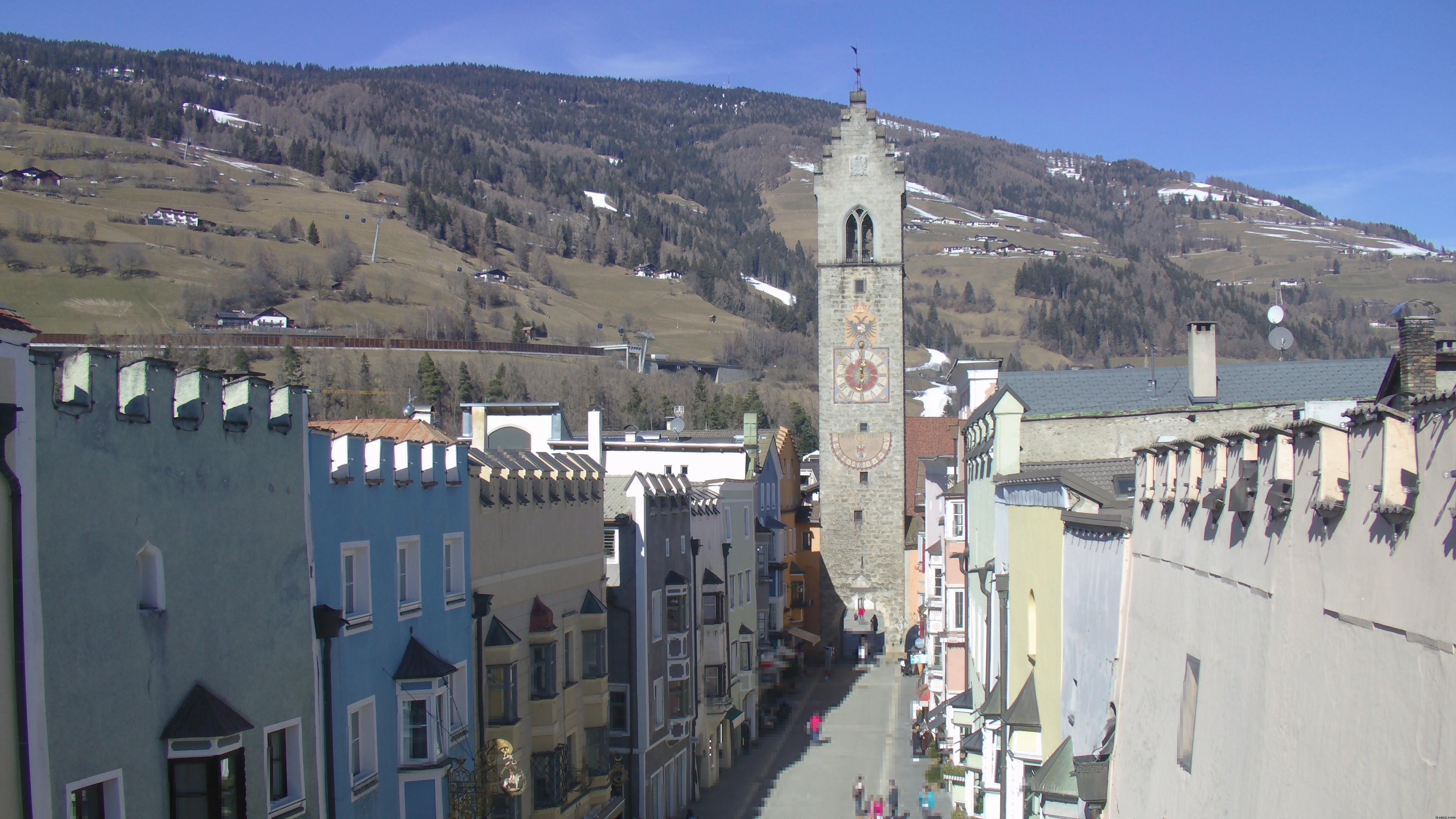 Archived image Webcam "Zwoelferturm" tower - Sterzing