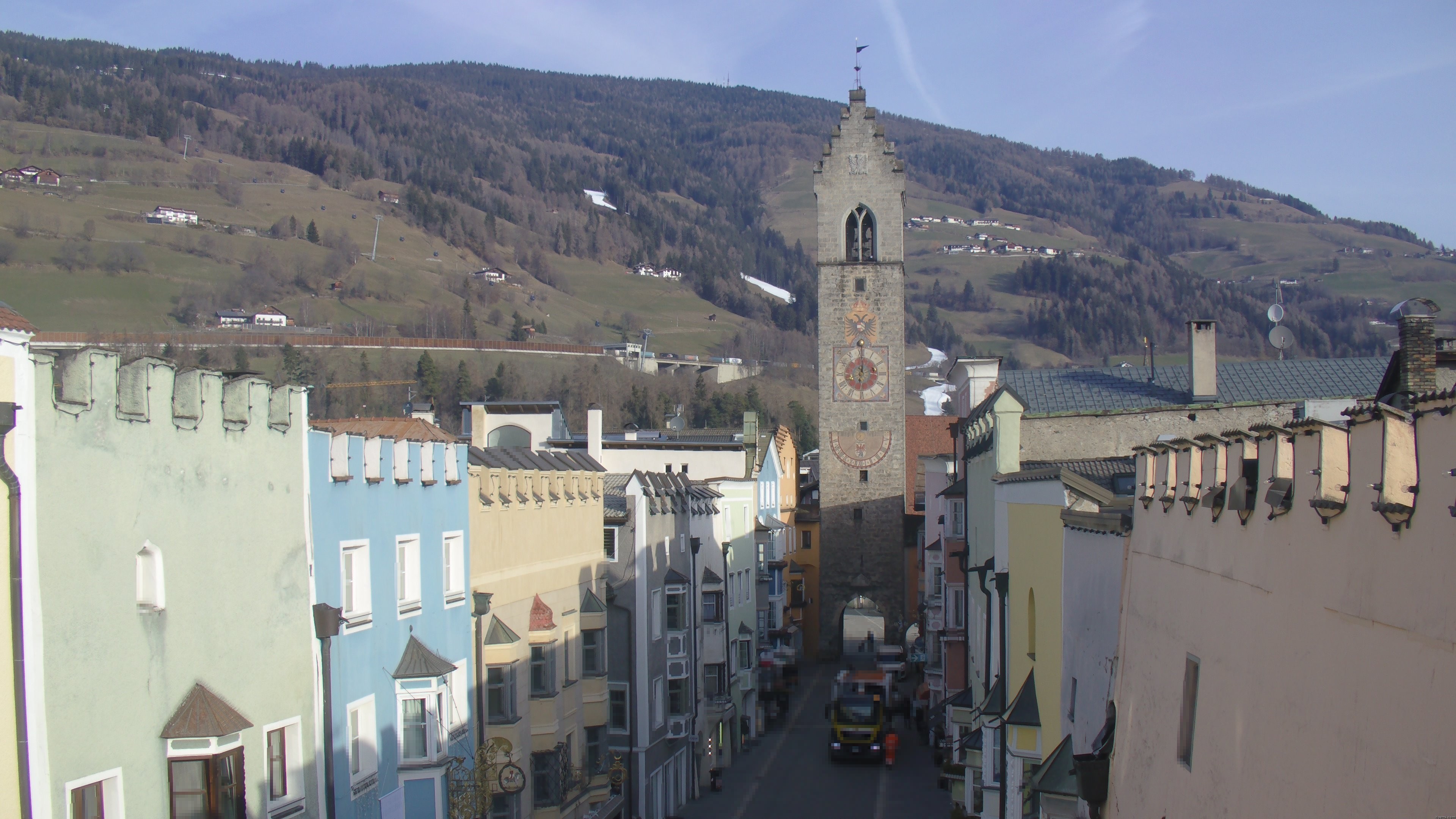 Archiv Foto Webcam Zwölferturm, Sterzing