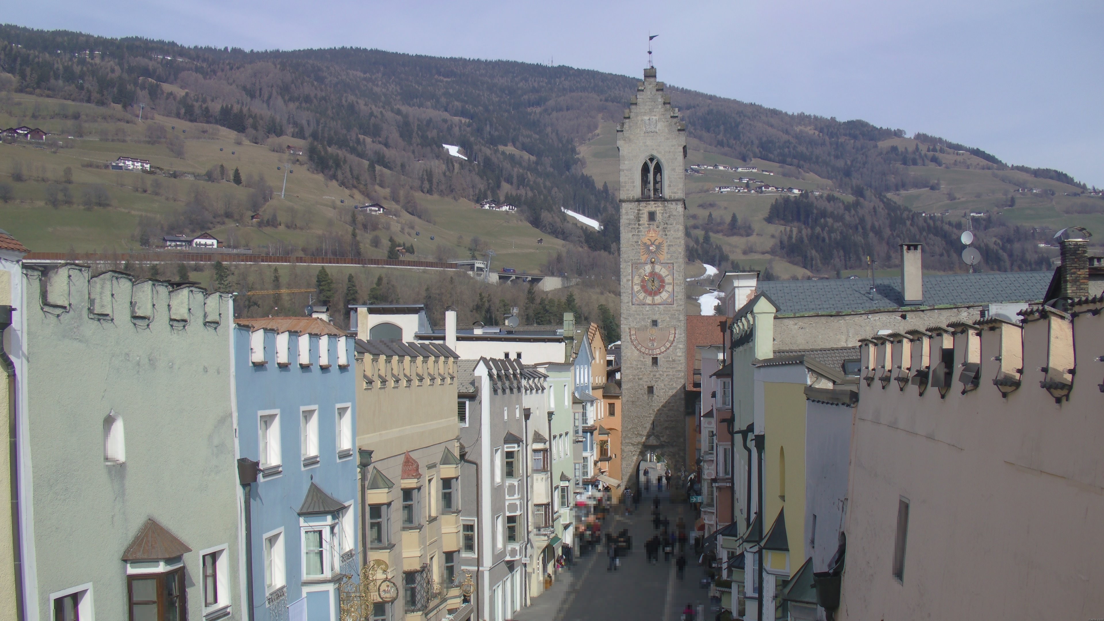 Archiv Foto Webcam Zwölferturm, Sterzing