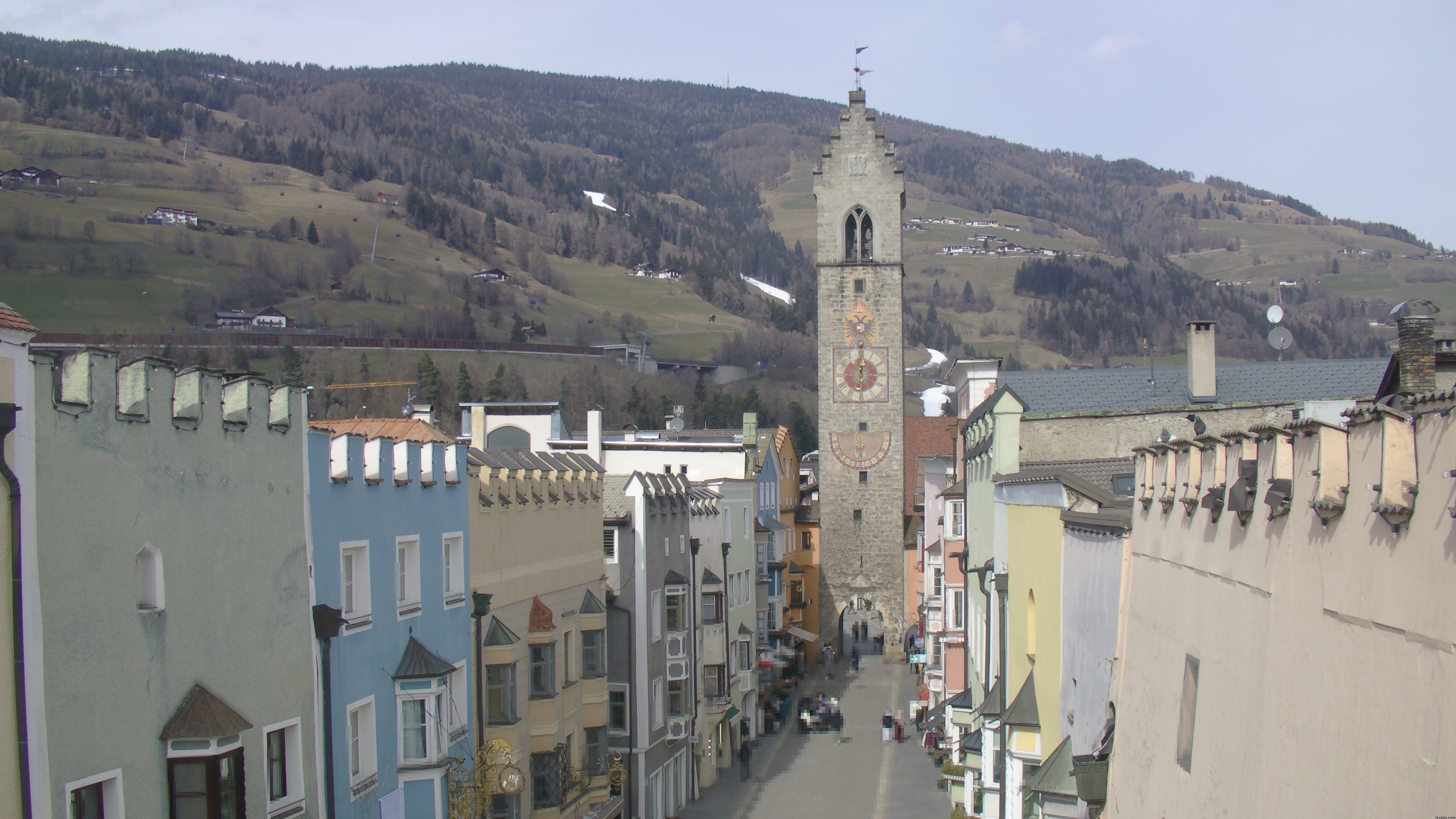 Archiv Foto Webcam Zwölferturm, Sterzing