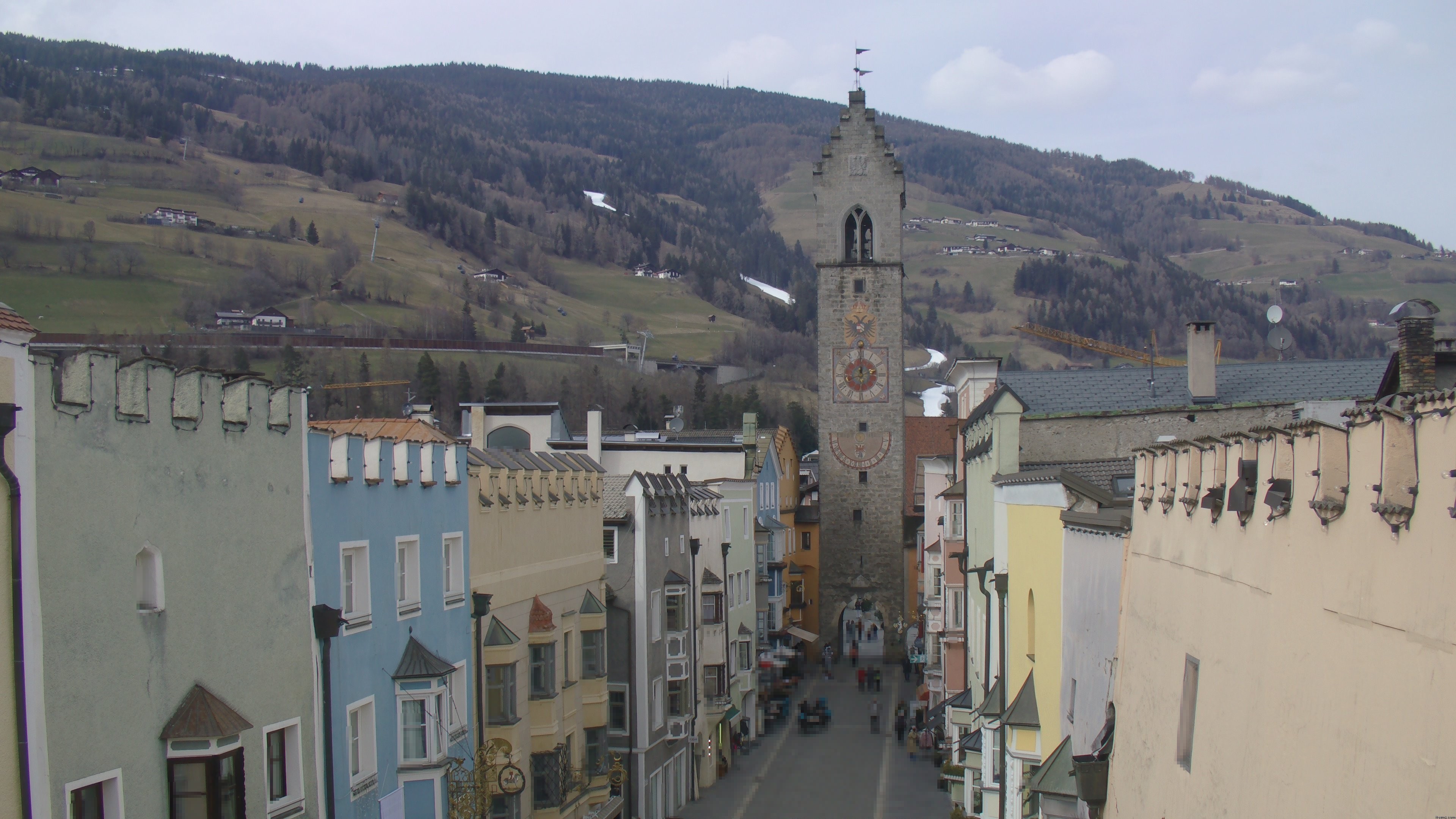 Archiv Foto Webcam Zwölferturm, Sterzing