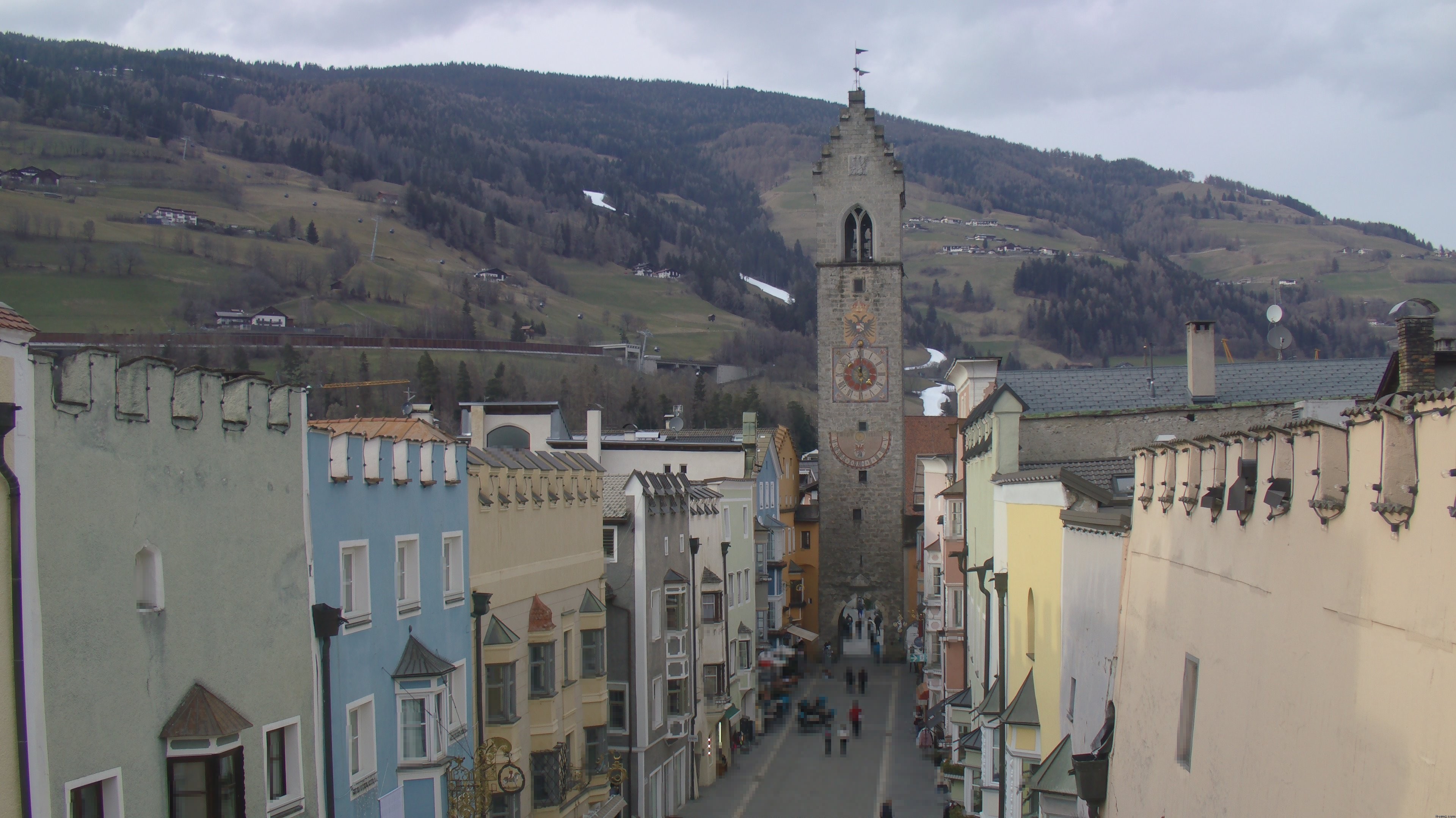 Archiv Foto Webcam Zwölferturm, Sterzing