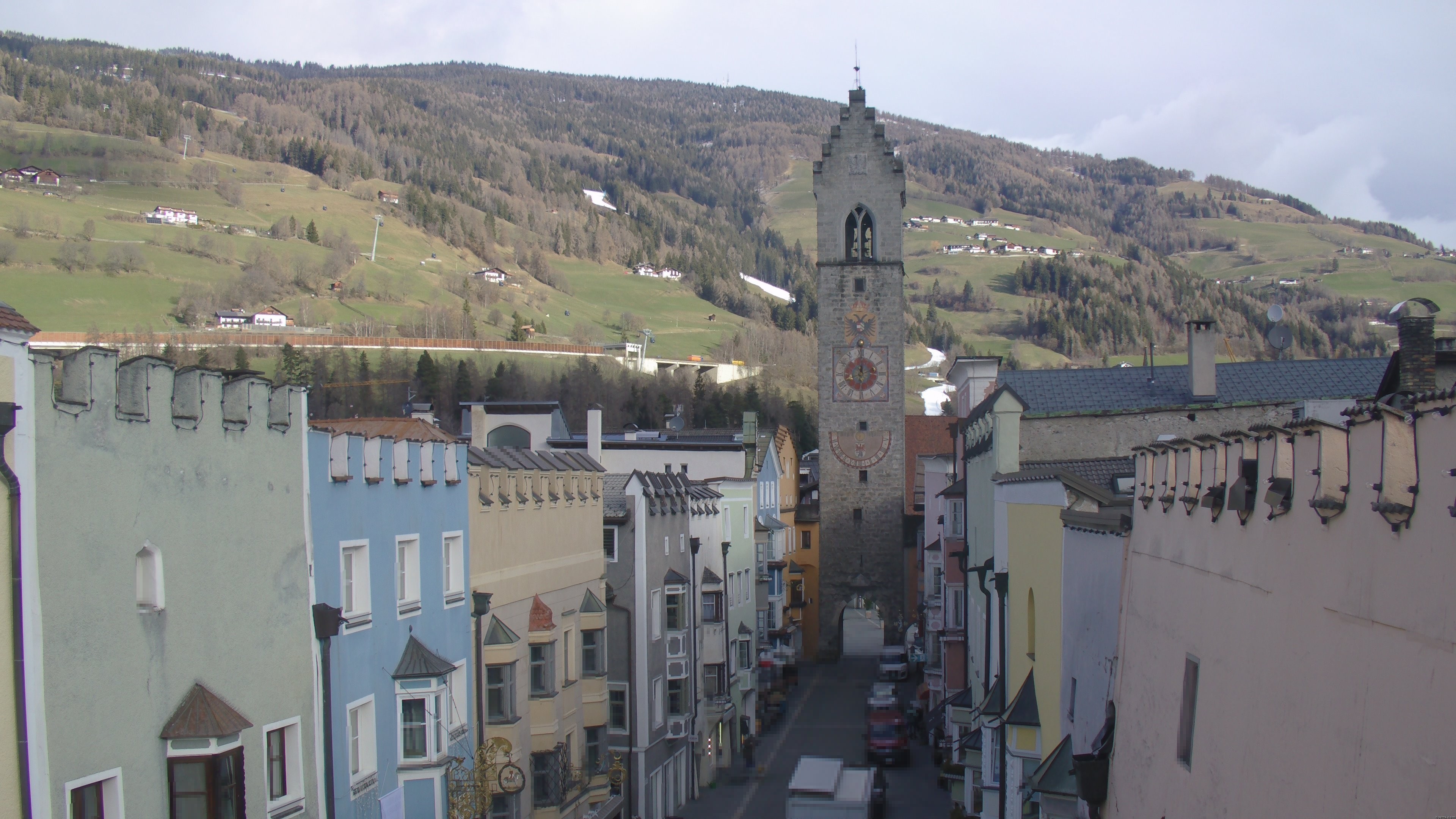 Archiv Foto Webcam Zwölferturm, Sterzing