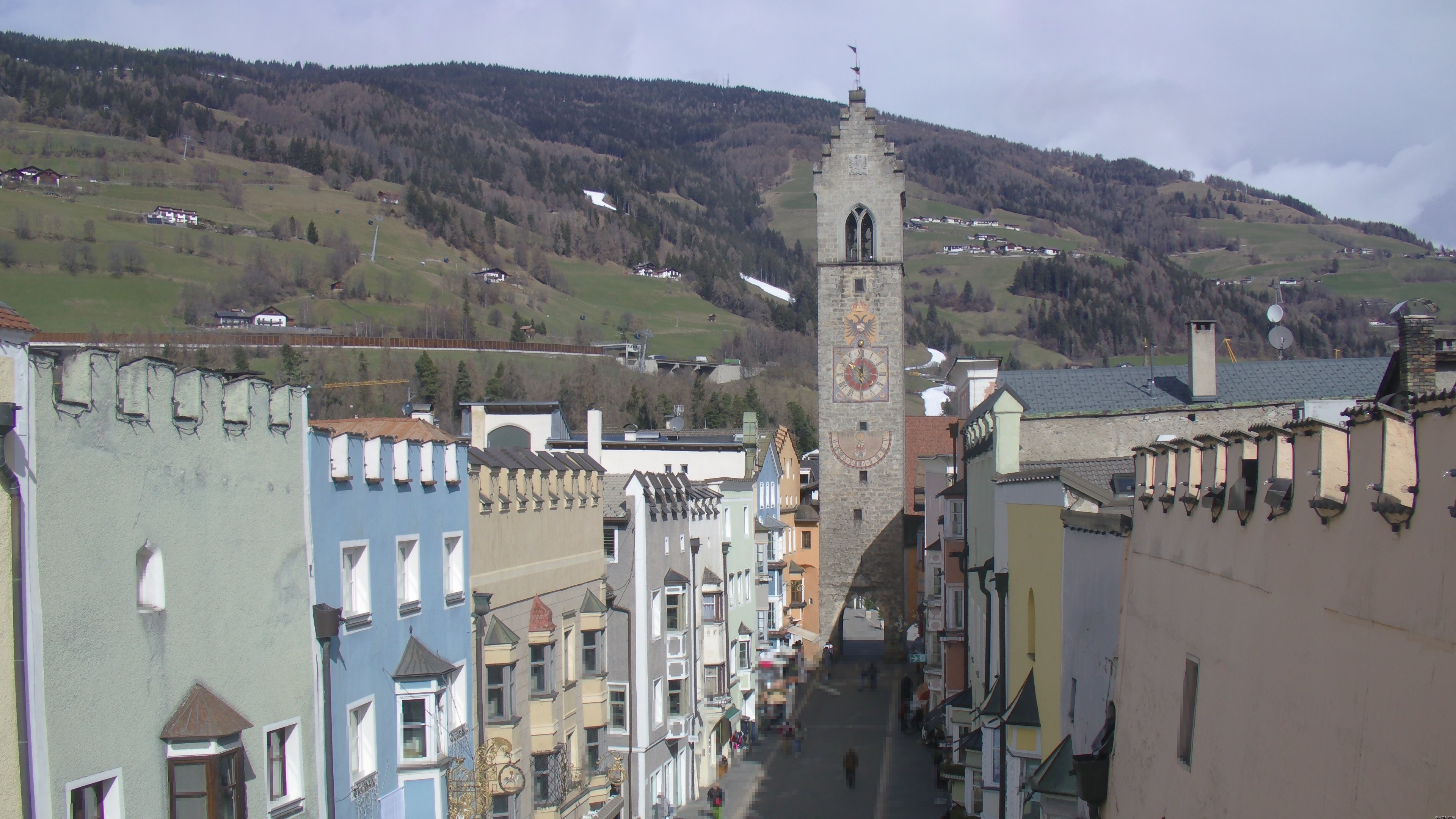 Archiv Foto Webcam Zwölferturm, Sterzing