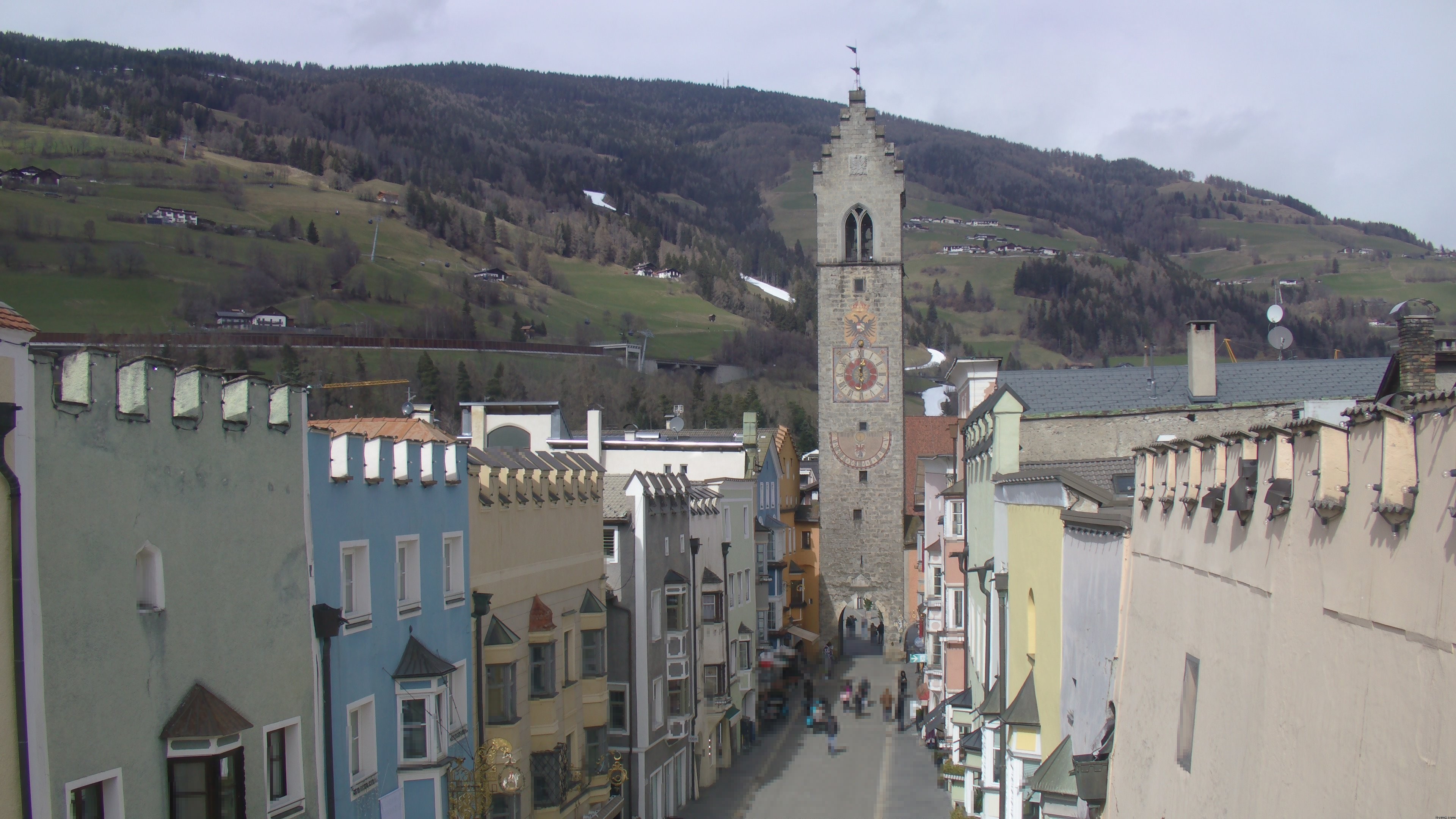 Archiv Foto Webcam Zwölferturm, Sterzing