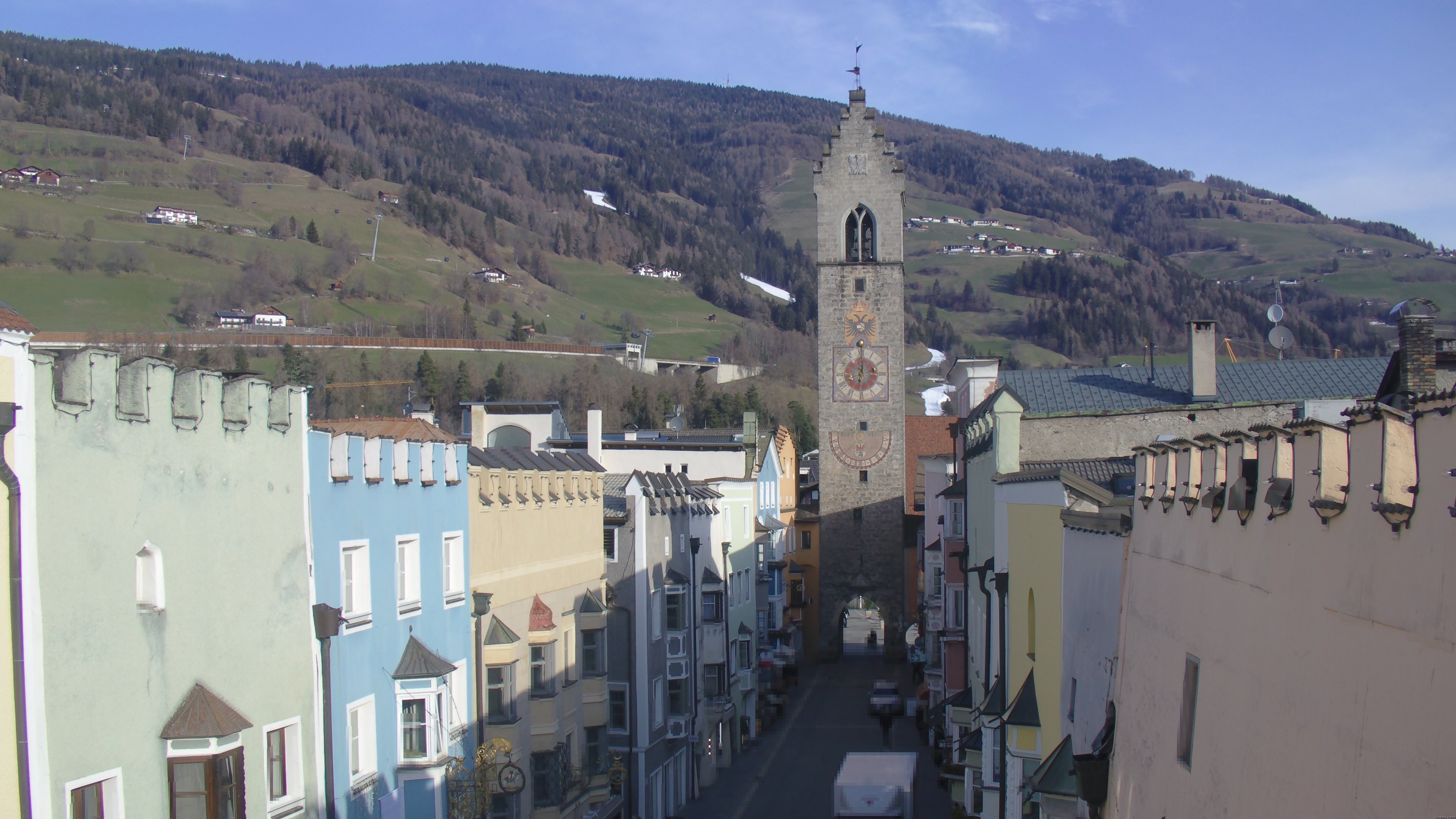 Archiv Foto Webcam Zwölferturm, Sterzing