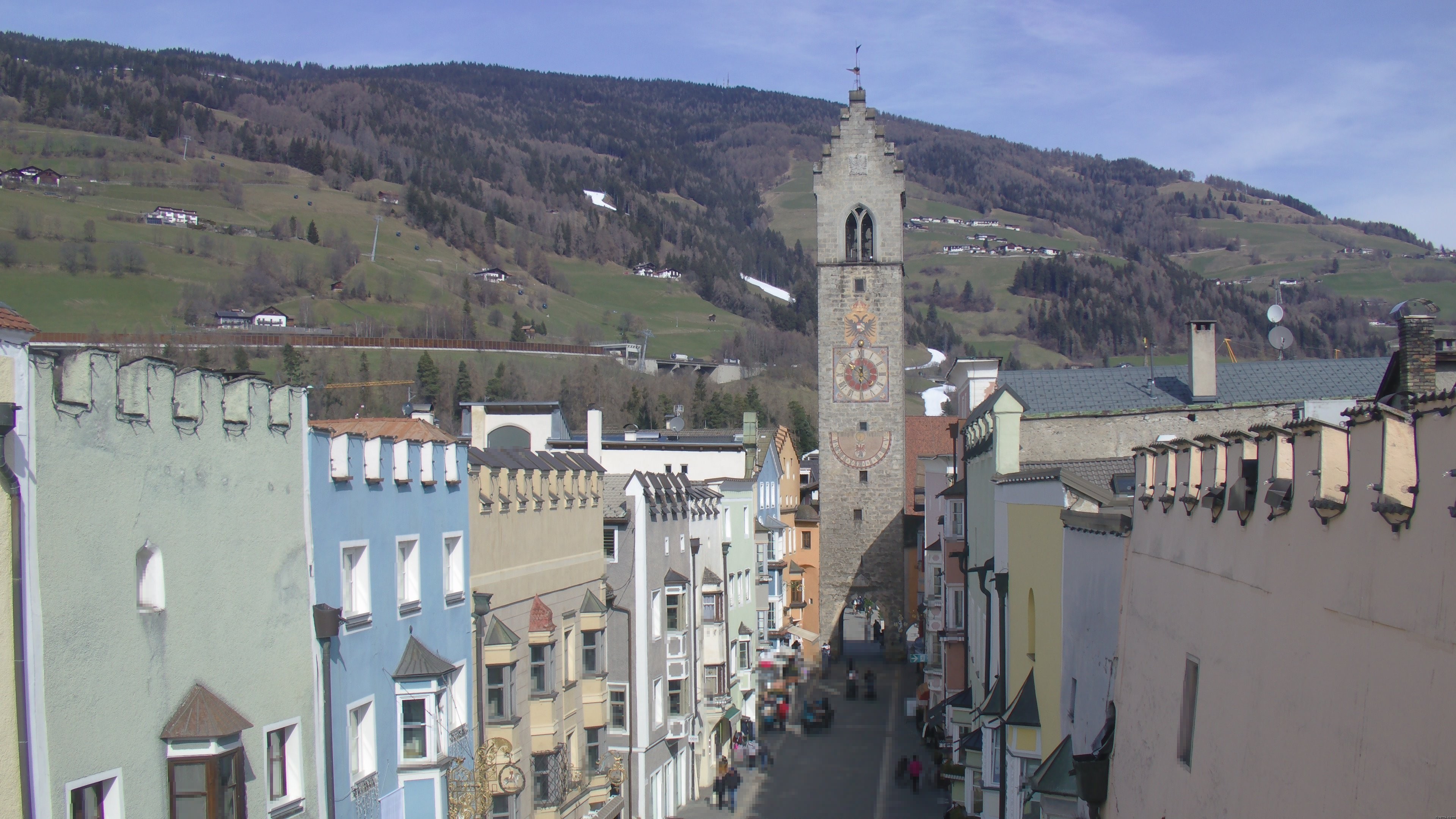 Archiv Foto Webcam Zwölferturm, Sterzing