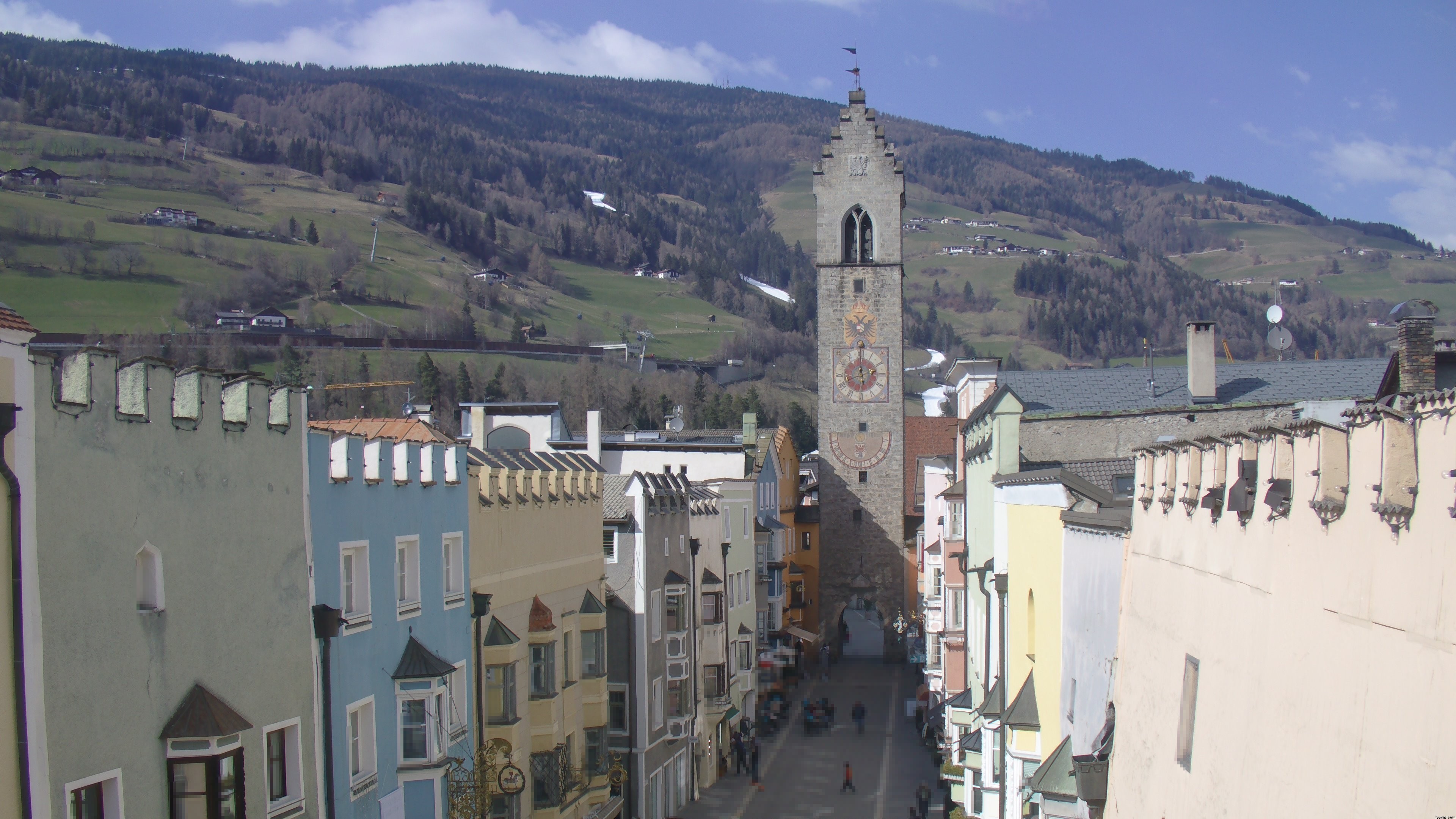 Archiv Foto Webcam Zwölferturm, Sterzing