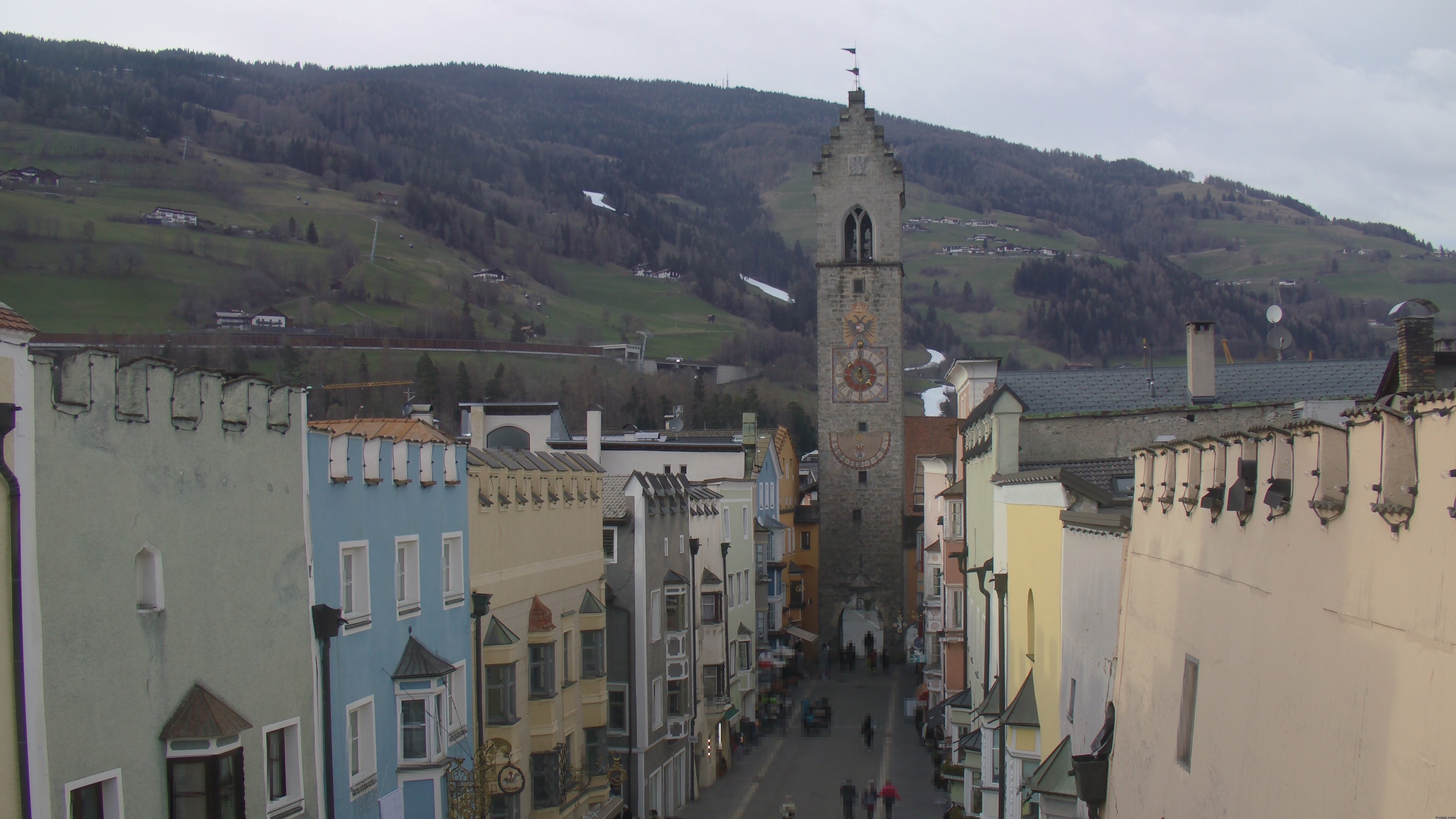Archiv Foto Webcam Zwölferturm, Sterzing