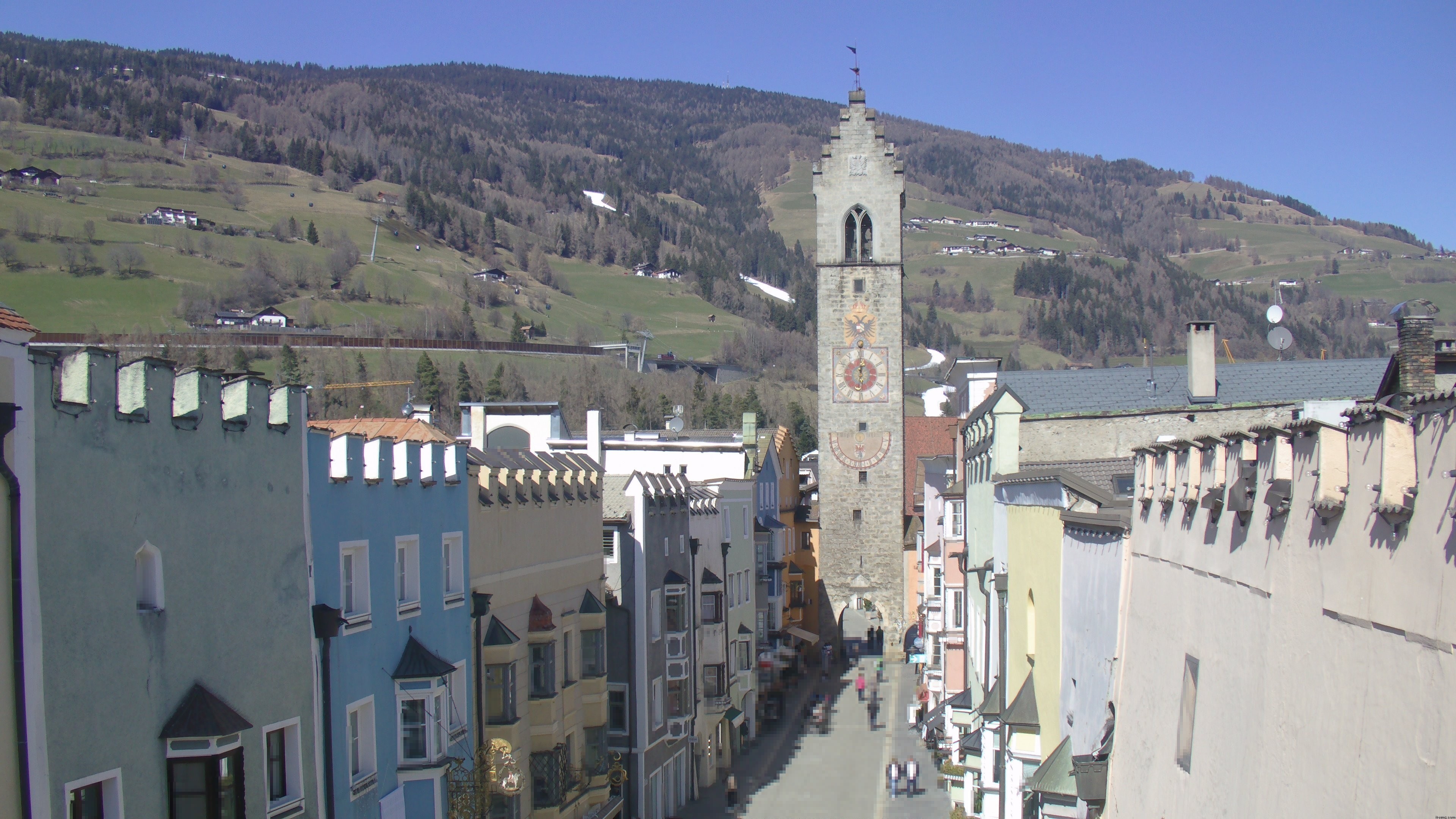 Archiv Foto Webcam Zwölferturm, Sterzing