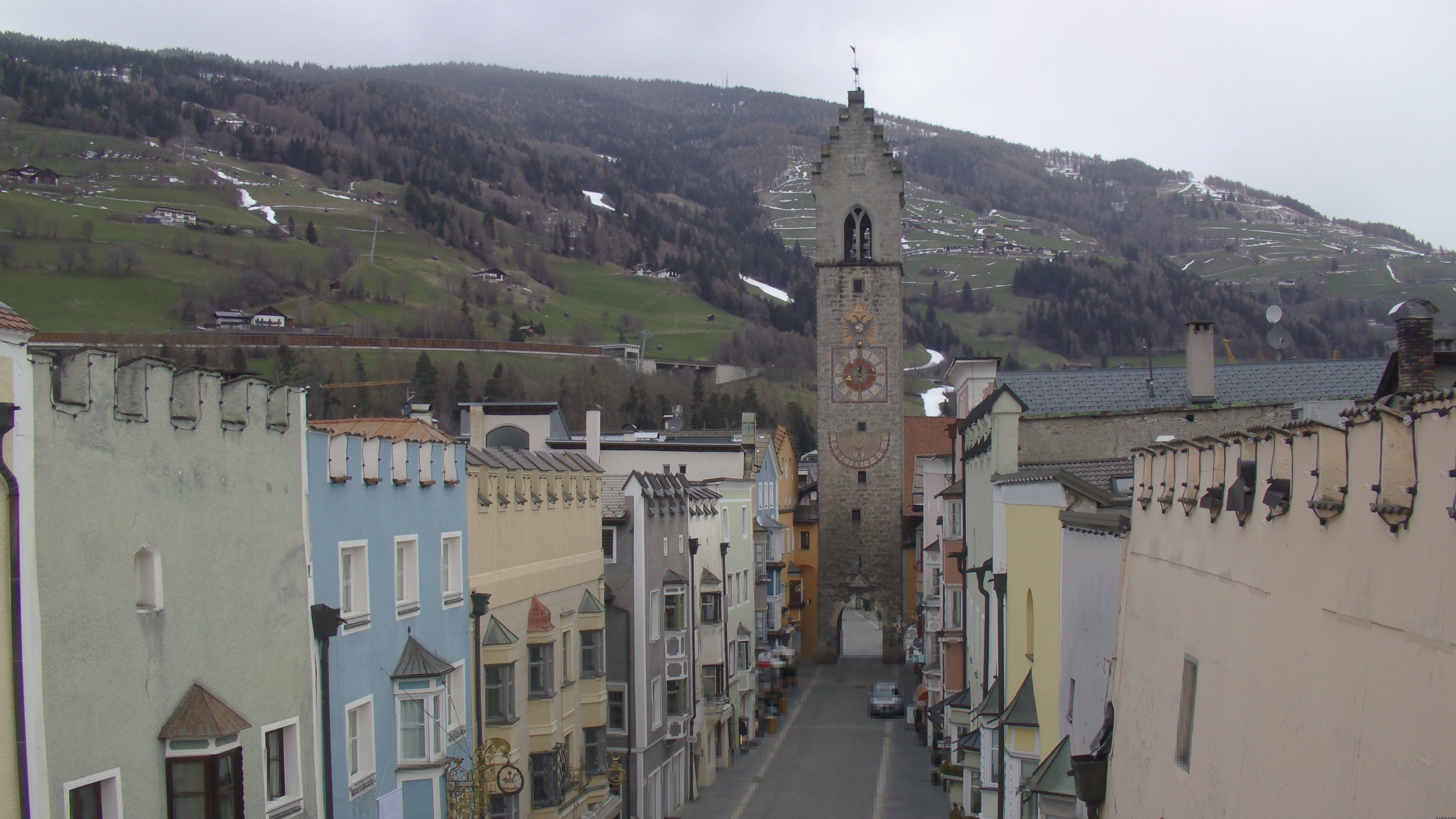 Archiv Foto Webcam Zwölferturm, Sterzing