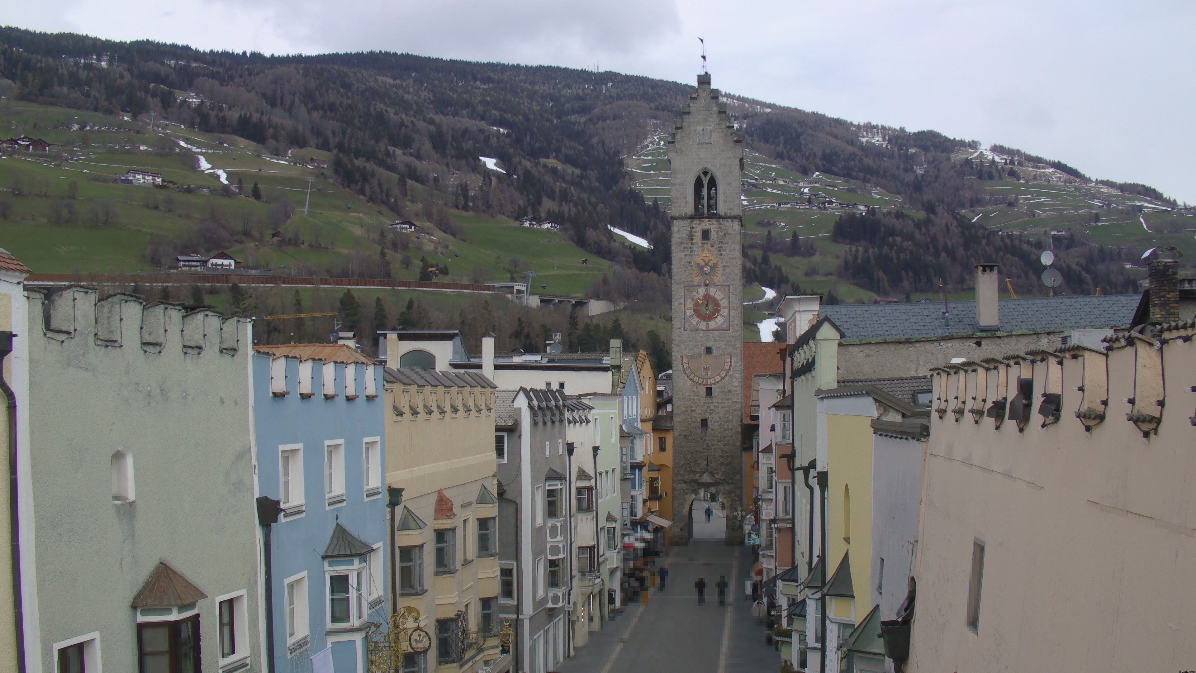 Archiv Foto Webcam Zwölferturm, Sterzing