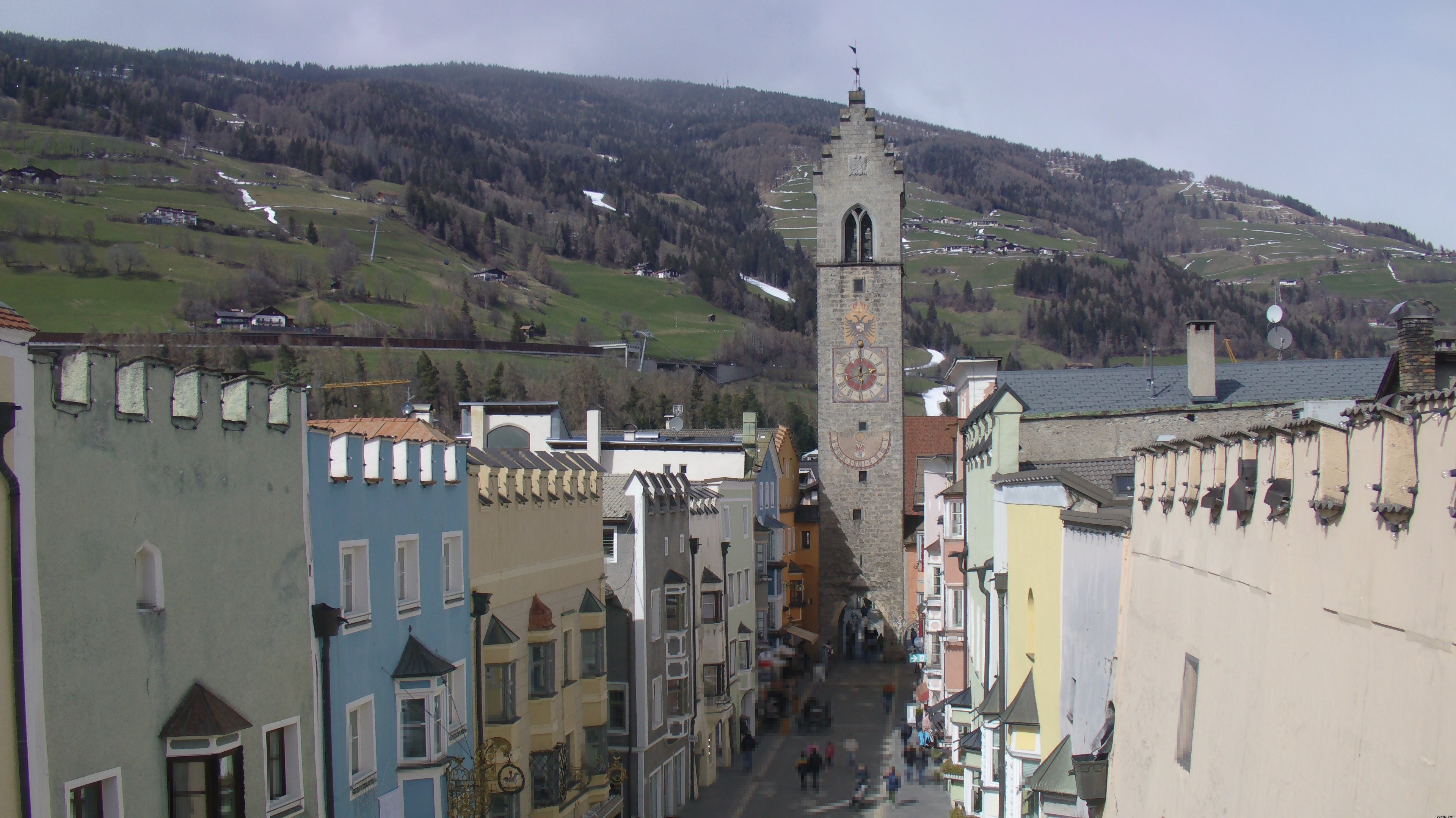 Archiv Foto Webcam Zwölferturm, Sterzing