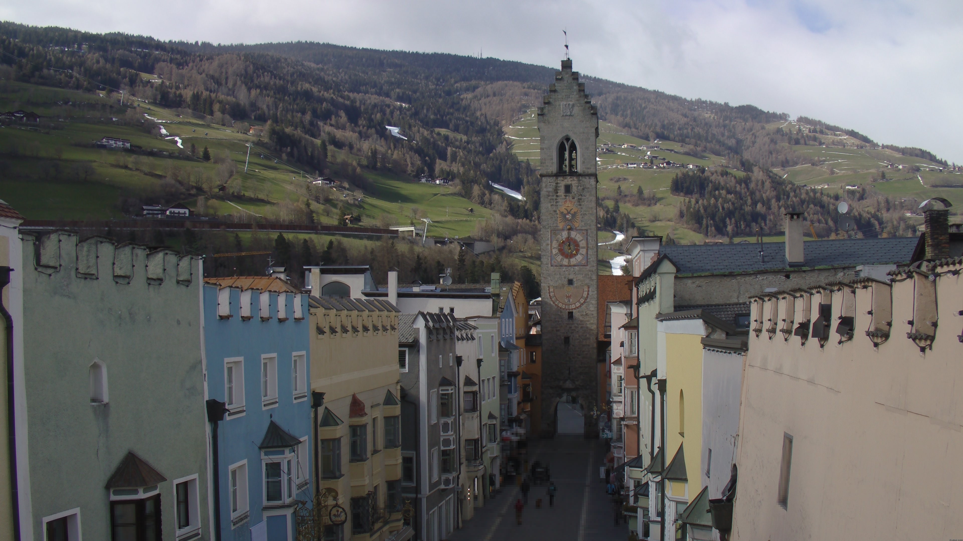Archiv Foto Webcam Zwölferturm, Sterzing