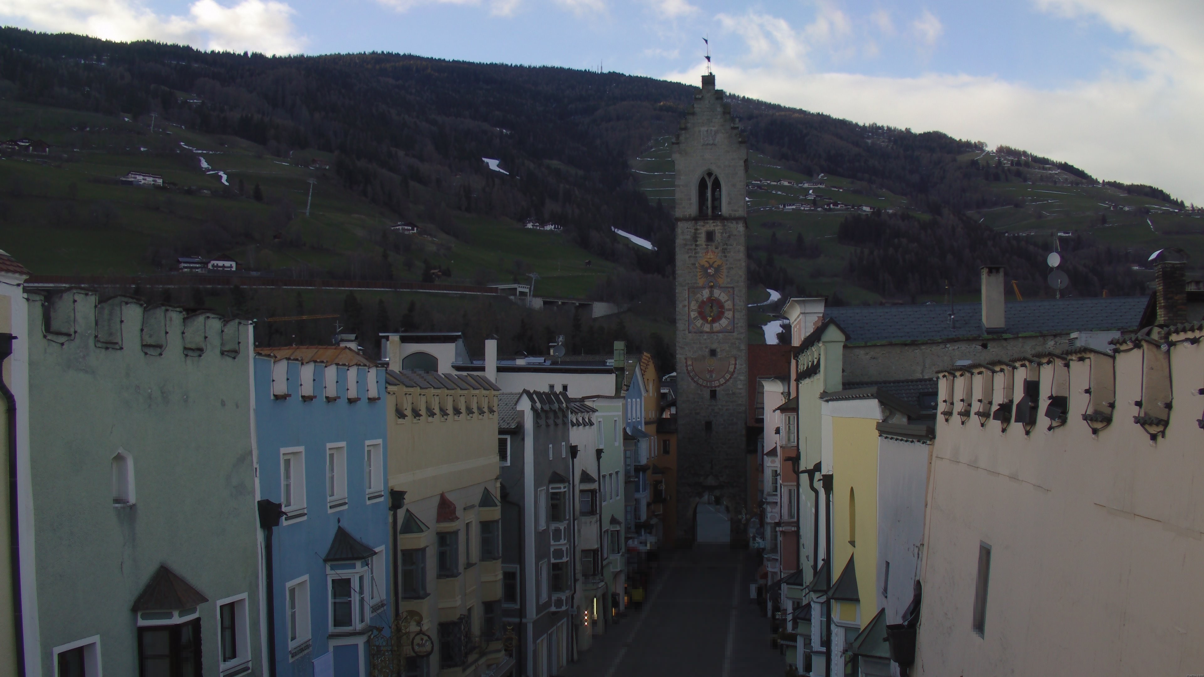 Archiv Foto Webcam Zwölferturm, Sterzing
