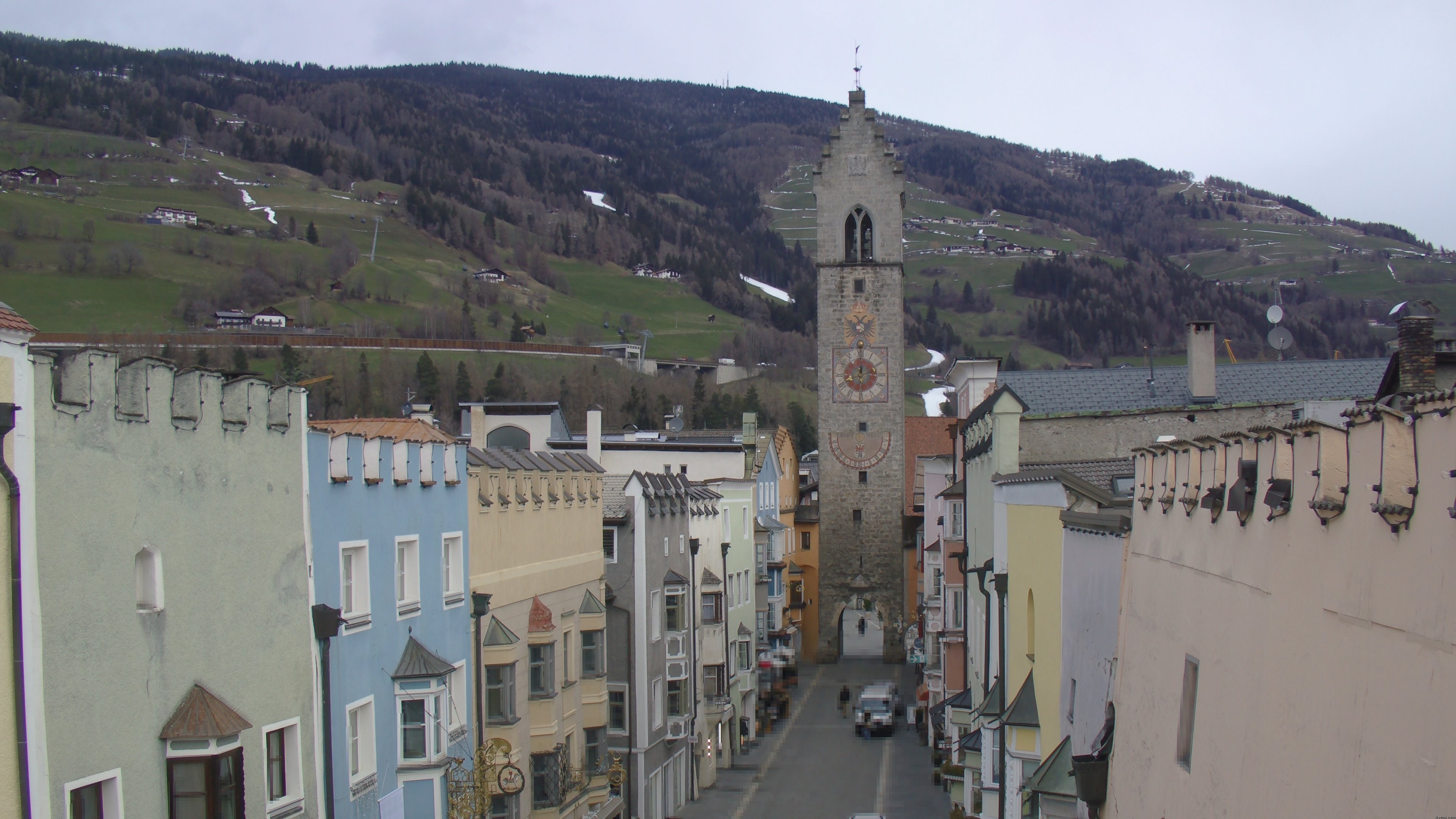 Archiv Foto Webcam Zwölferturm, Sterzing