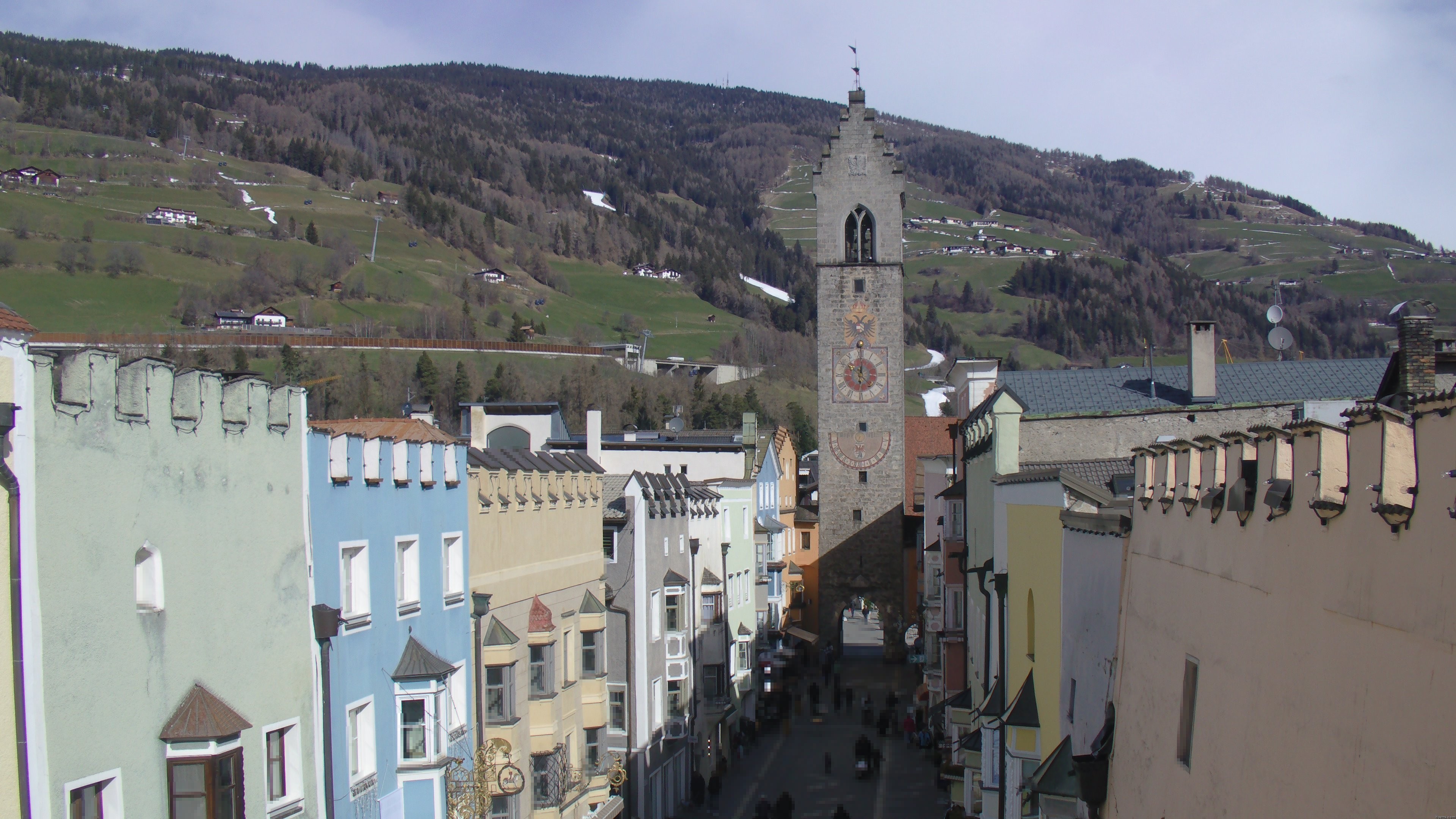 Archiv Foto Webcam Zwölferturm, Sterzing