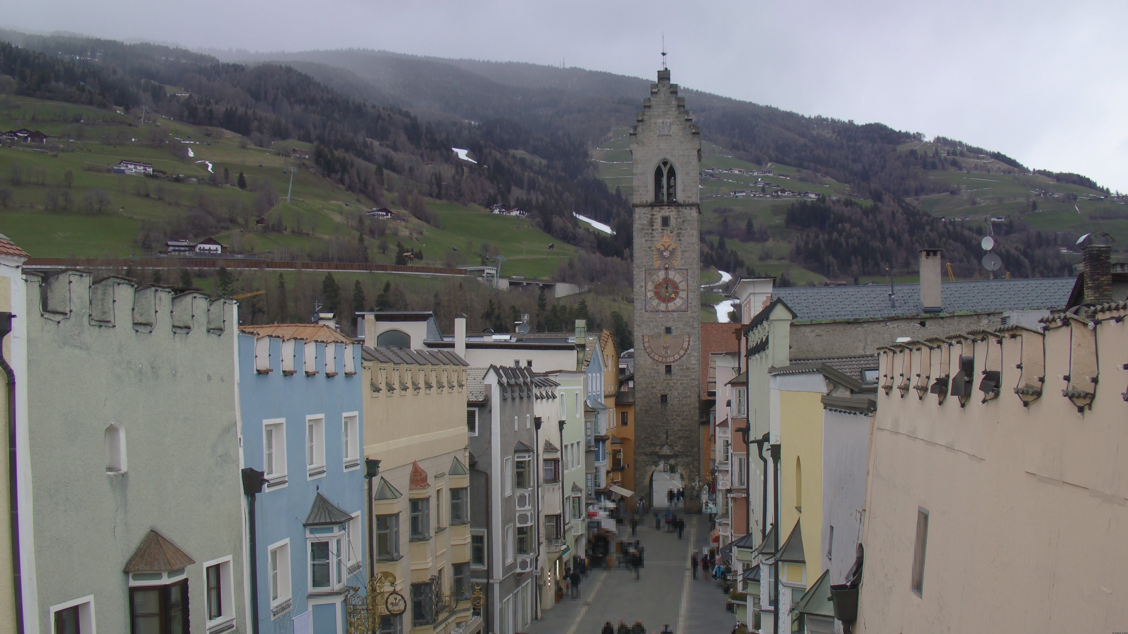 Archiv Foto Webcam Zwölferturm, Sterzing